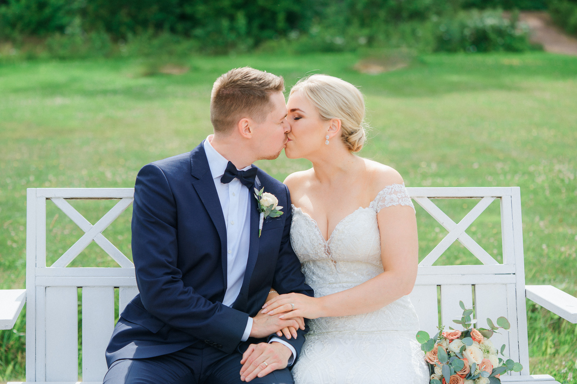 Sini&Otto, Wohls gård, hääkuvaaja Kirkkonummi