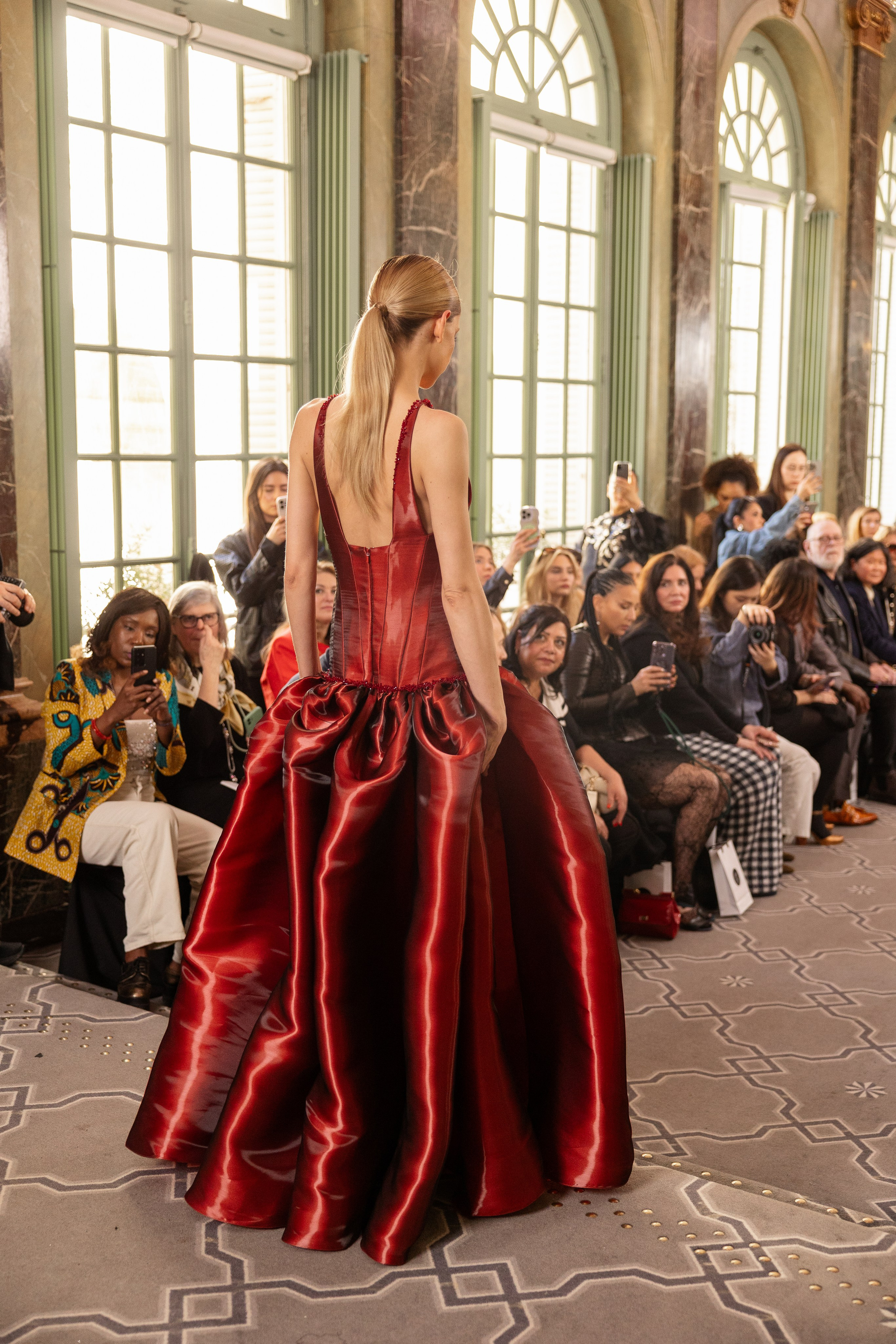 Paris fashion week. MATVEEVA STUDIO