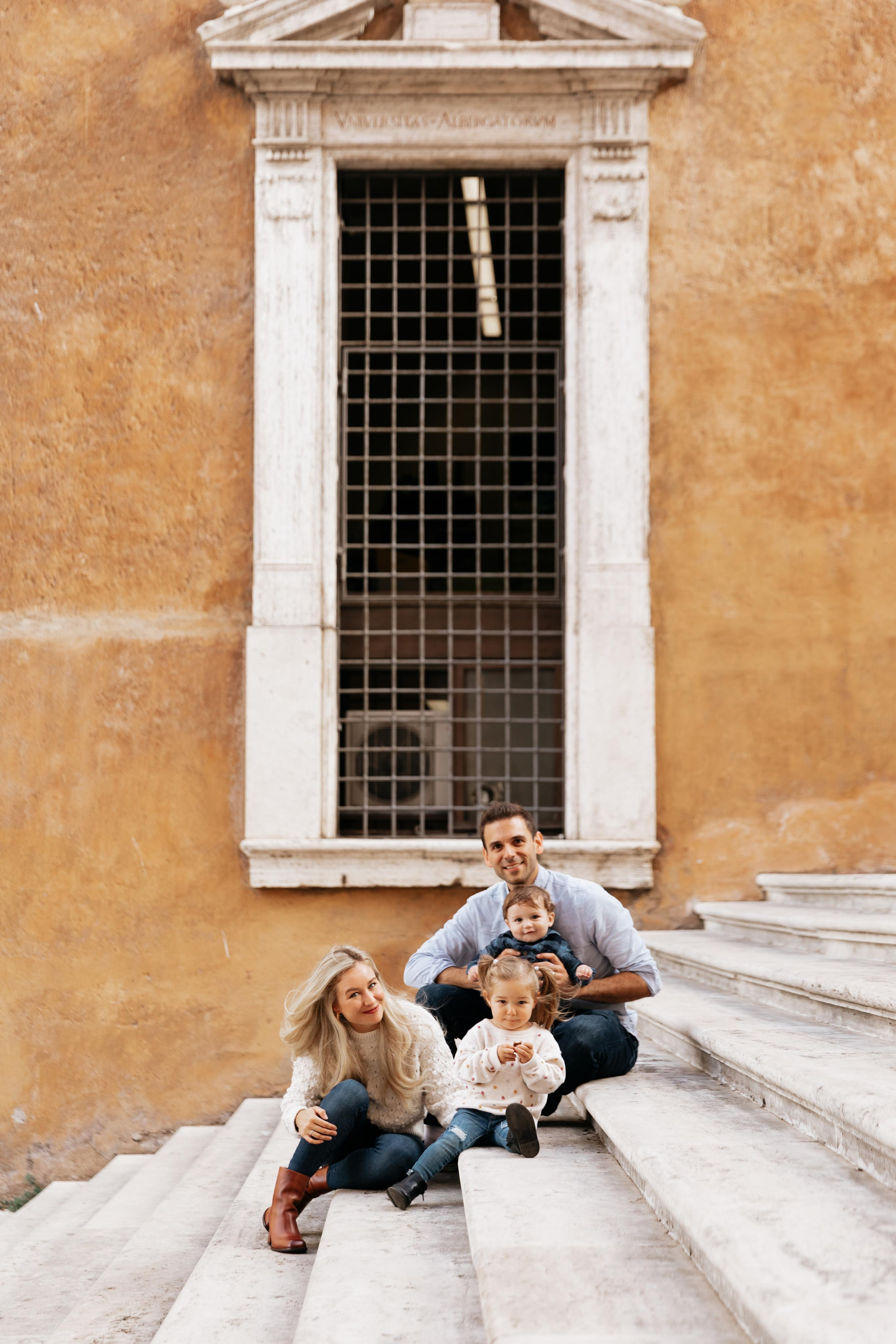 Family. Photographer in Rome
