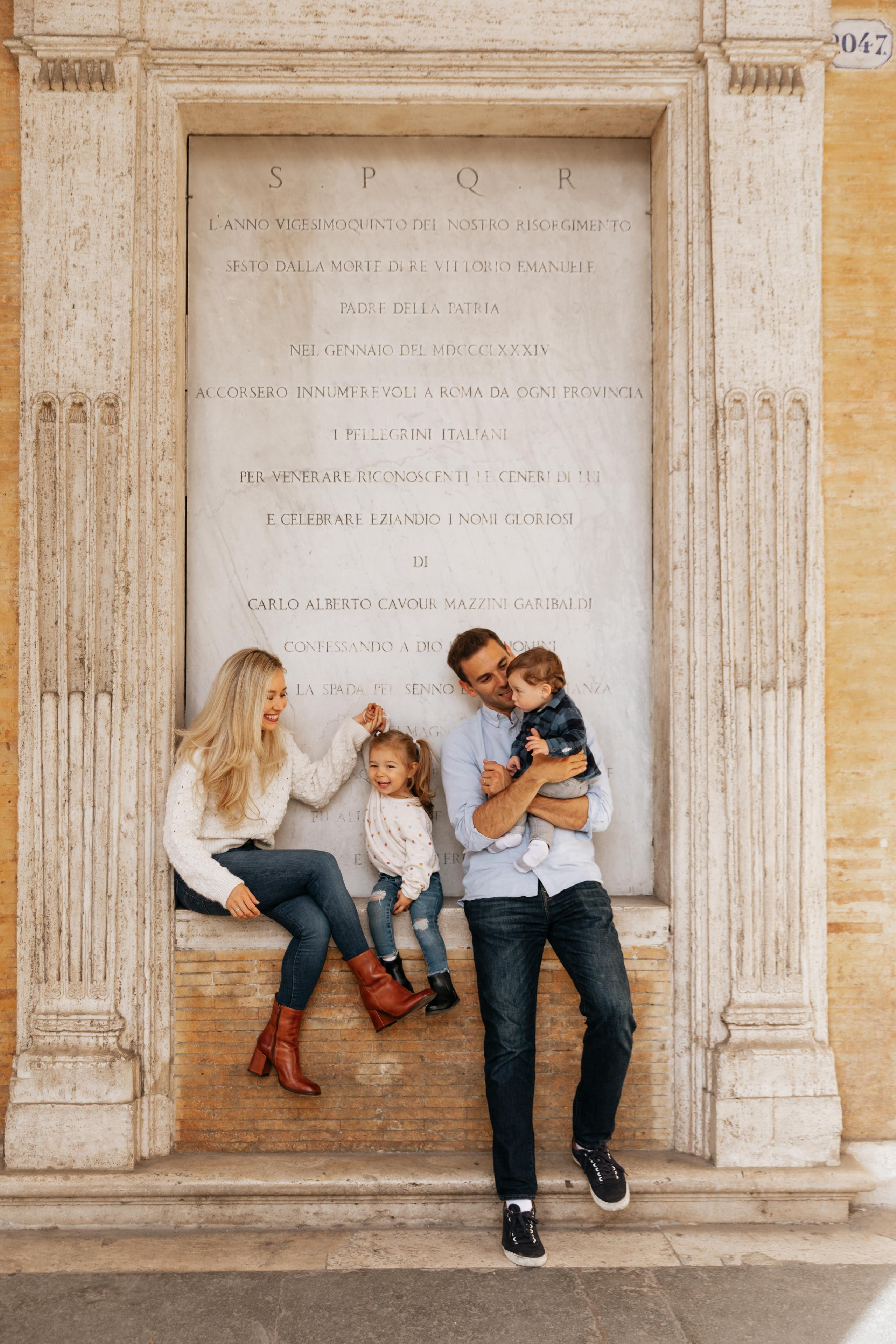 Family. Photographer in Rome