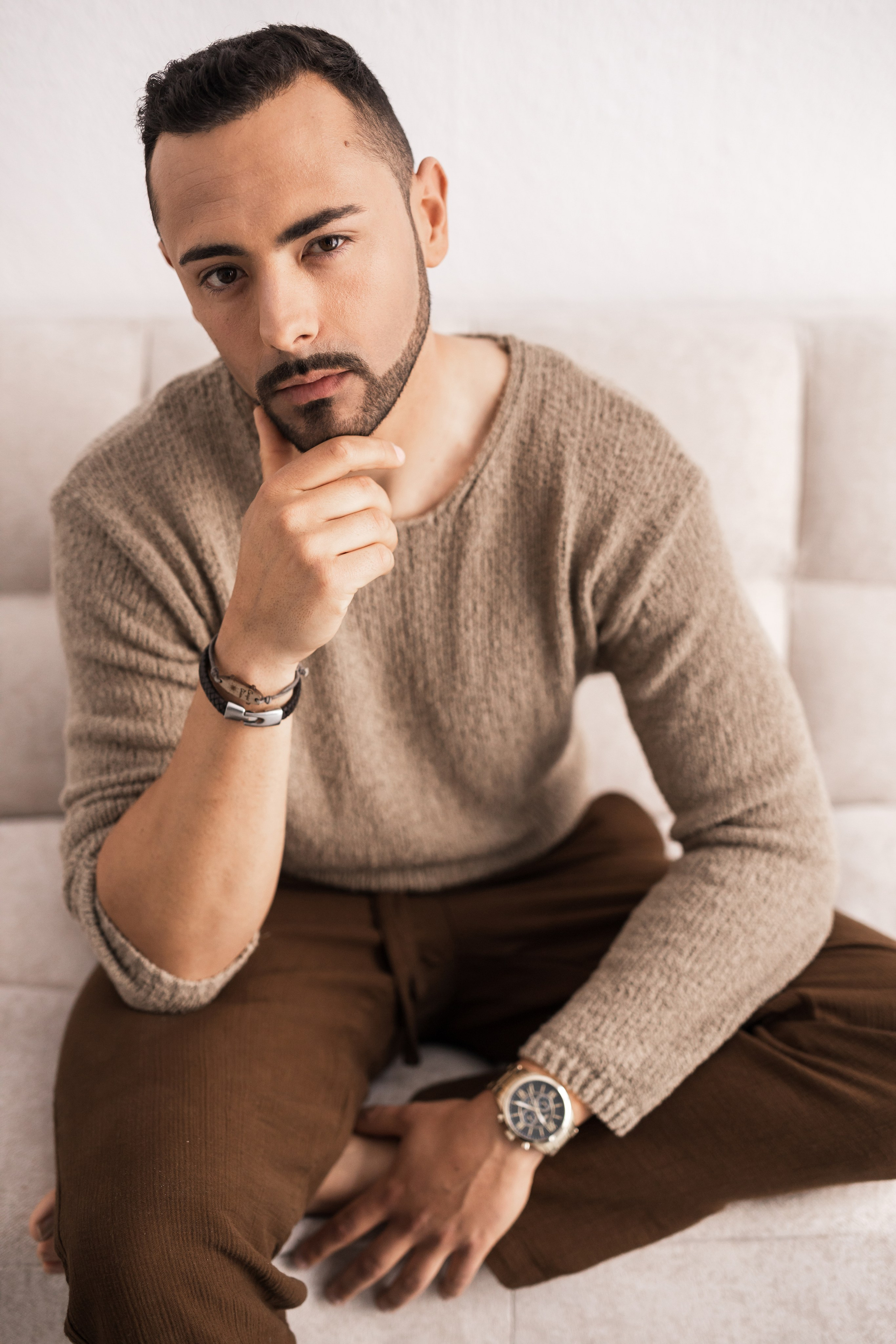 JAVIER. Fotograf w Barcelonie Hiszpanii Maslik Yulia