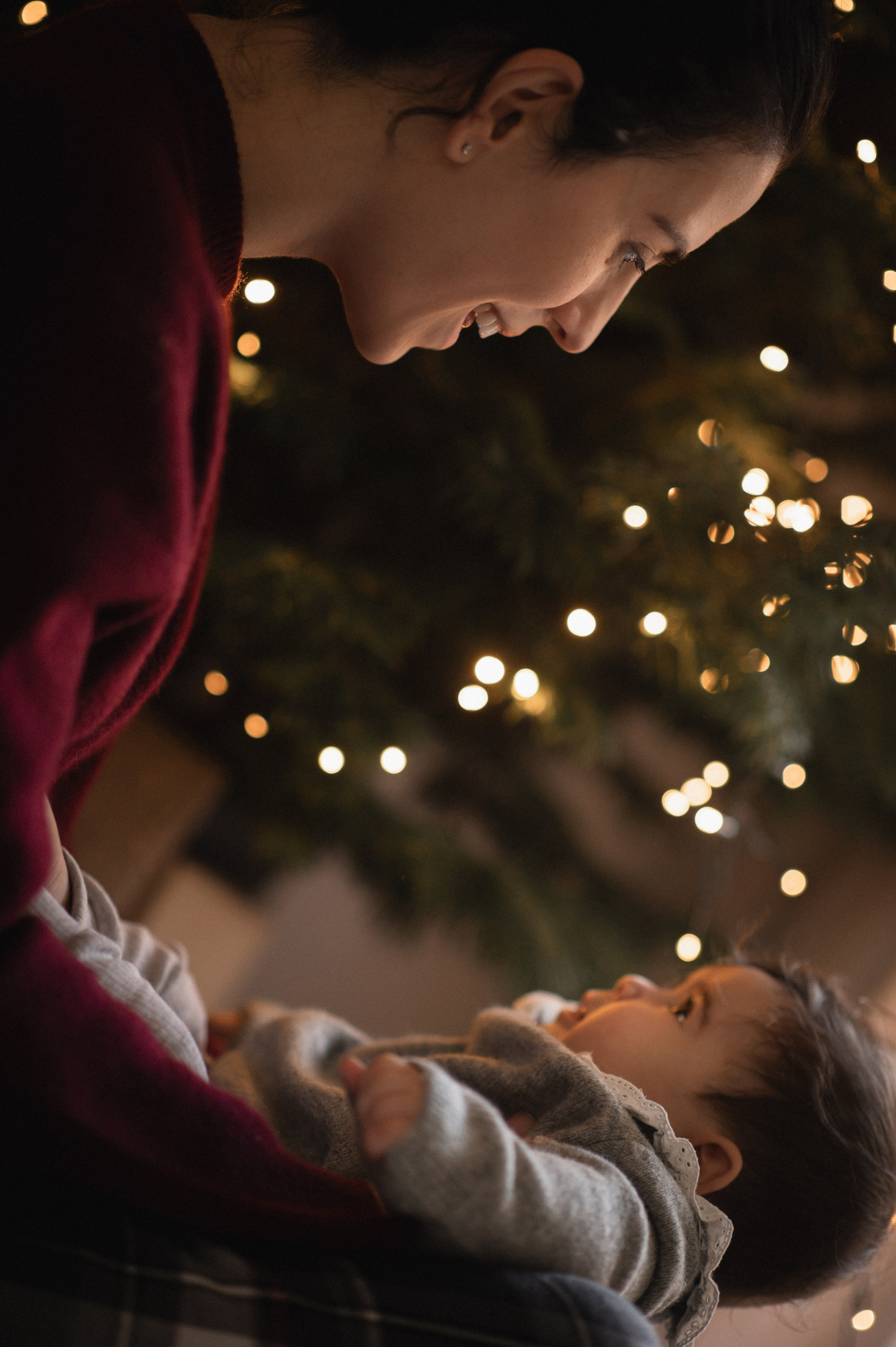 First Christmas. Family, children, portrait, and event photography in Thessaloniki