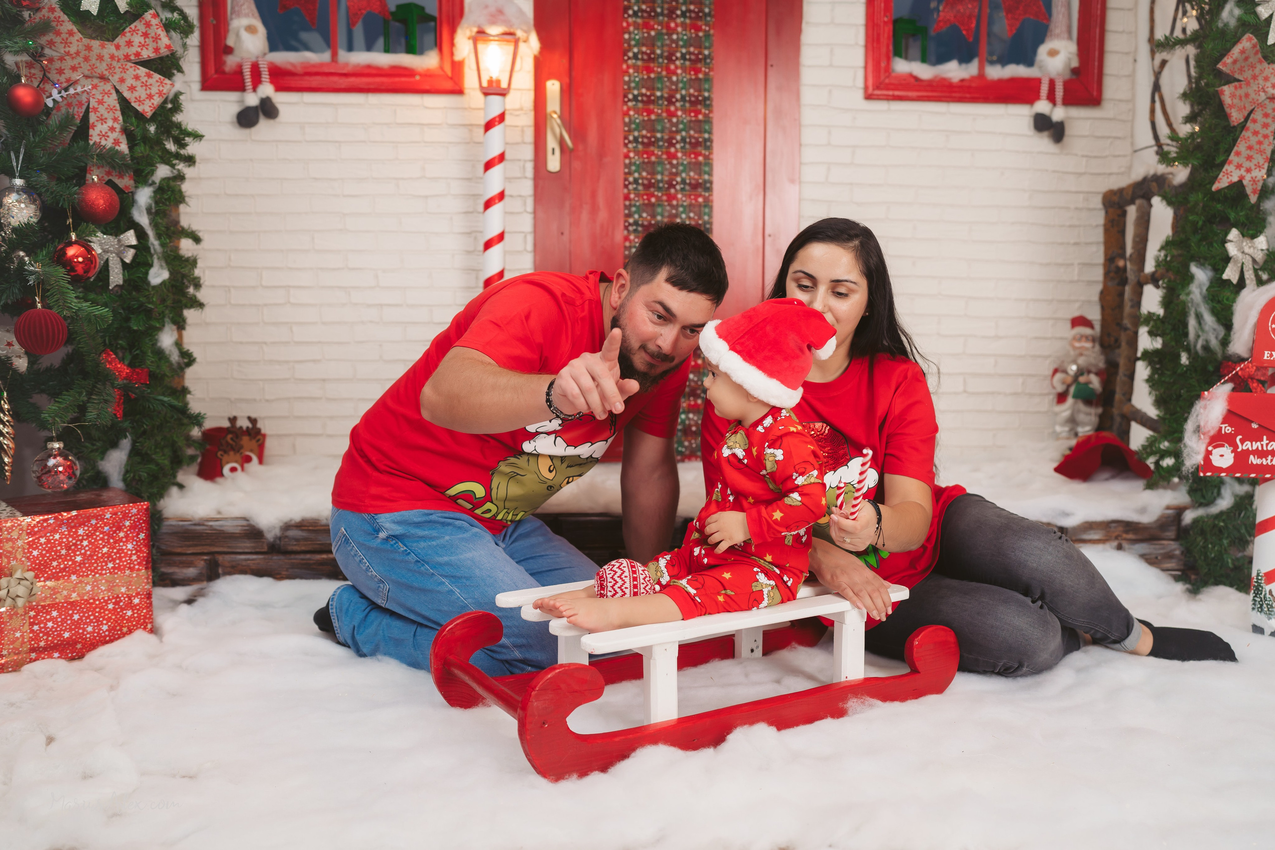 Familia Hacman - Un Crăciun de poveste. Marius Alex fotograf de eveniment si portret din Suceava