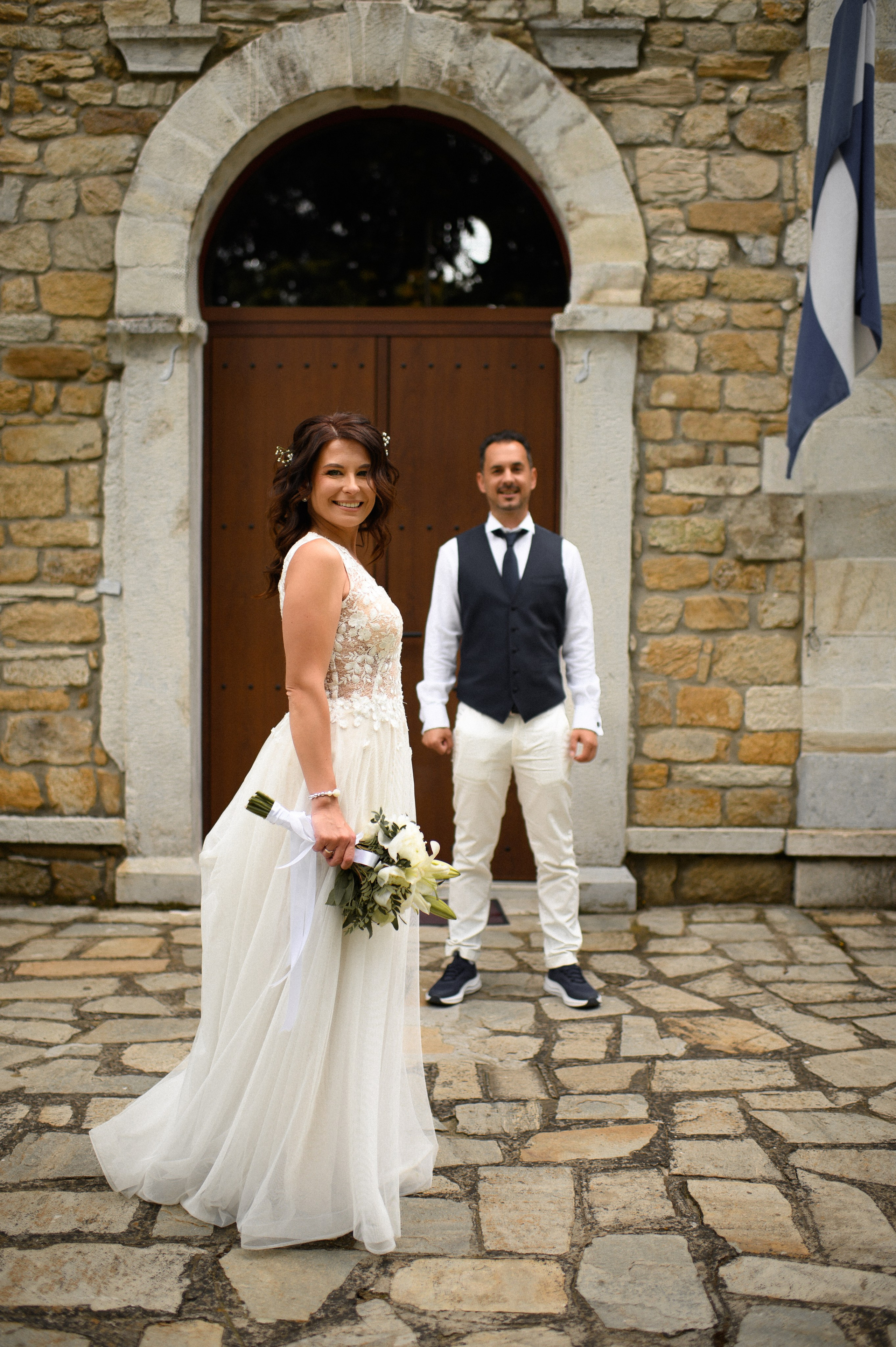 Wedding in Arnia Daria and George. Семейная, детская, портретная и предметная фотосъемка в Салониках