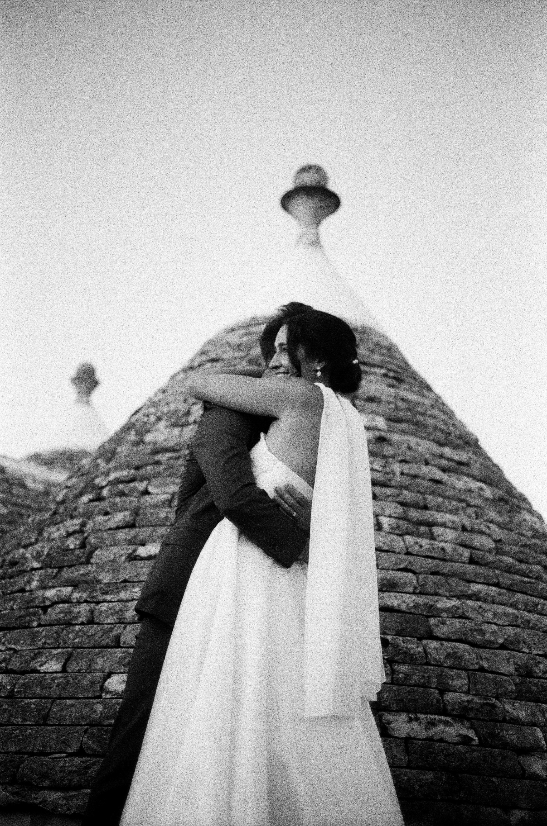 Stephanie & Christian film photos. Wedding photographer Italy