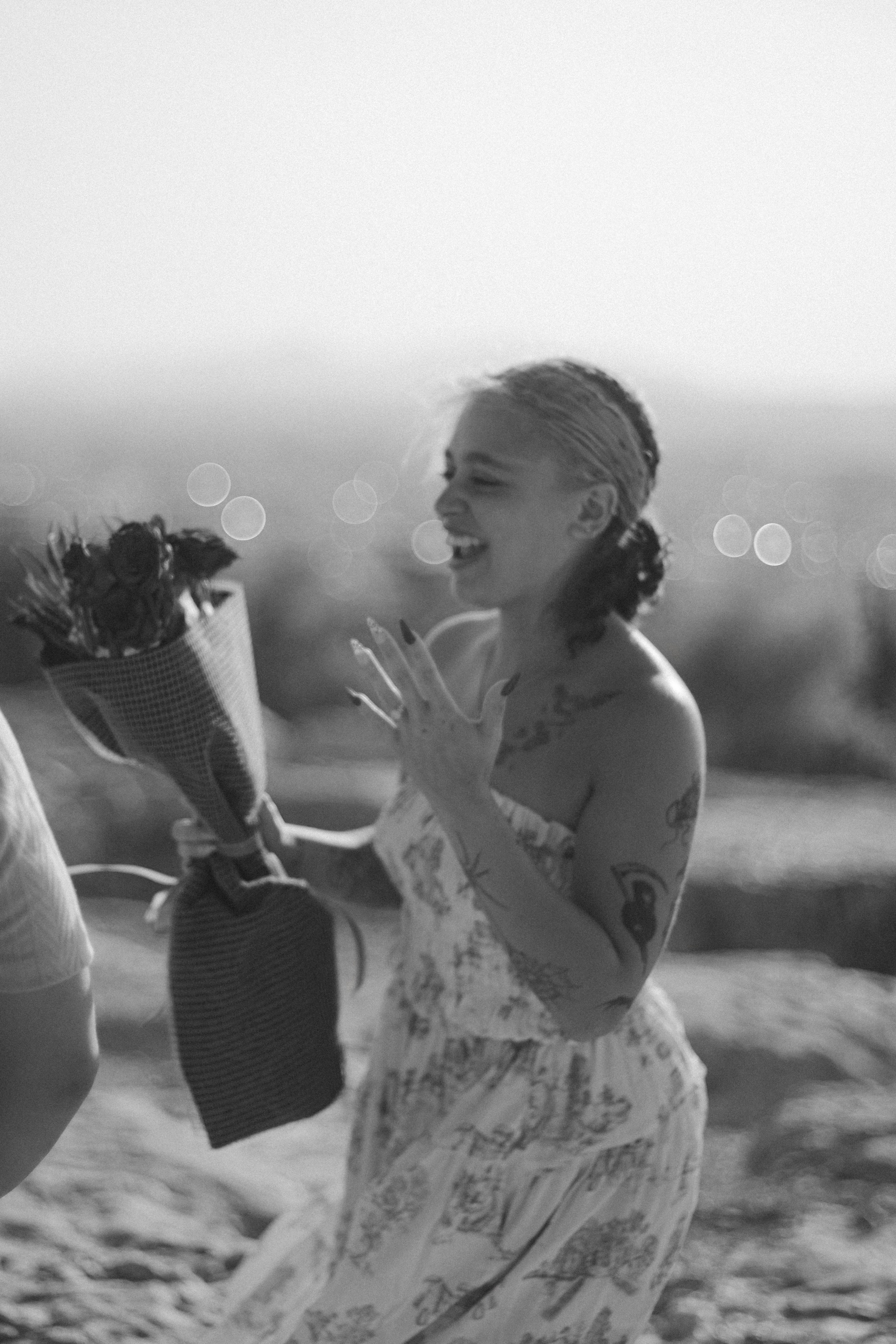 Proposal of Andrew to Natasha. Photographer in Greece Kristina