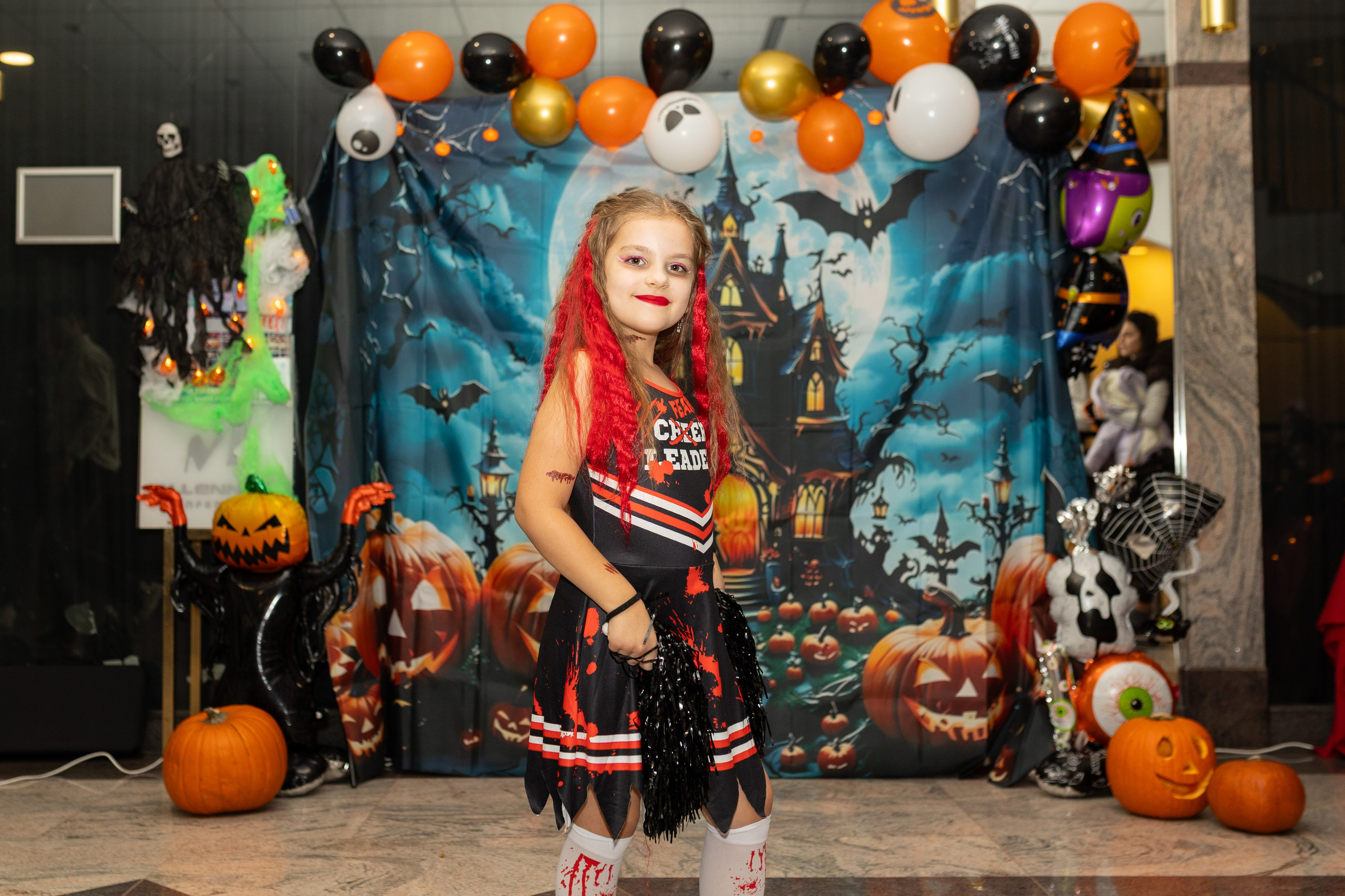 Leo dance studio Helloween 2025. Семейный и детский фотограф в Варшаве Мила Бобровская