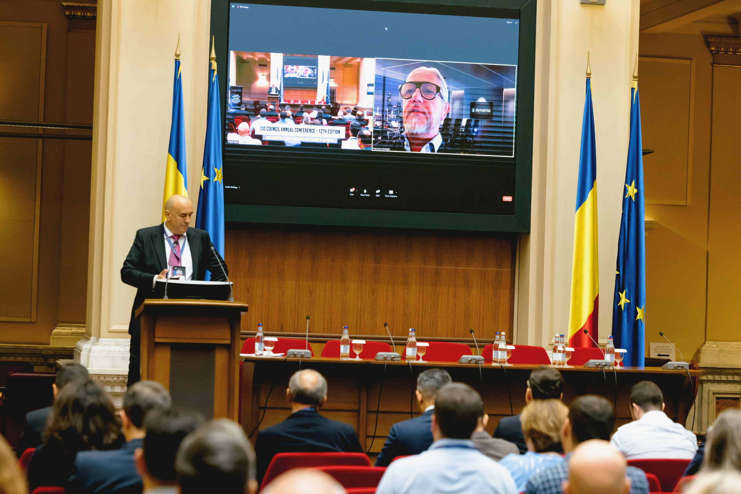 CIO Council - The AI Digital World BNR. MDimaFotoStudio. Fotograf de nuntă, evenimente private și de familie