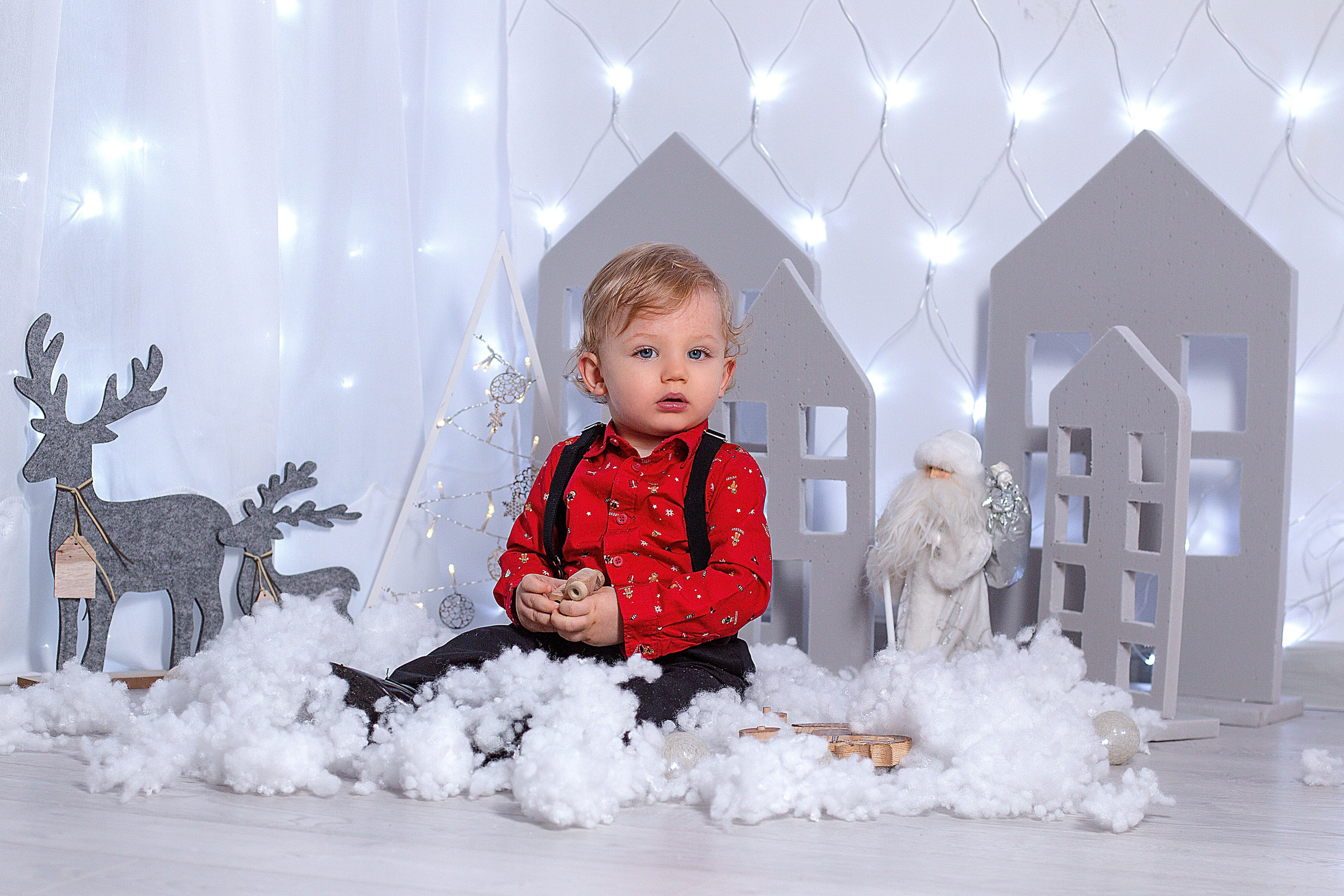 Новый год в студии. Детский и семейный фотограф в г. Бельцы