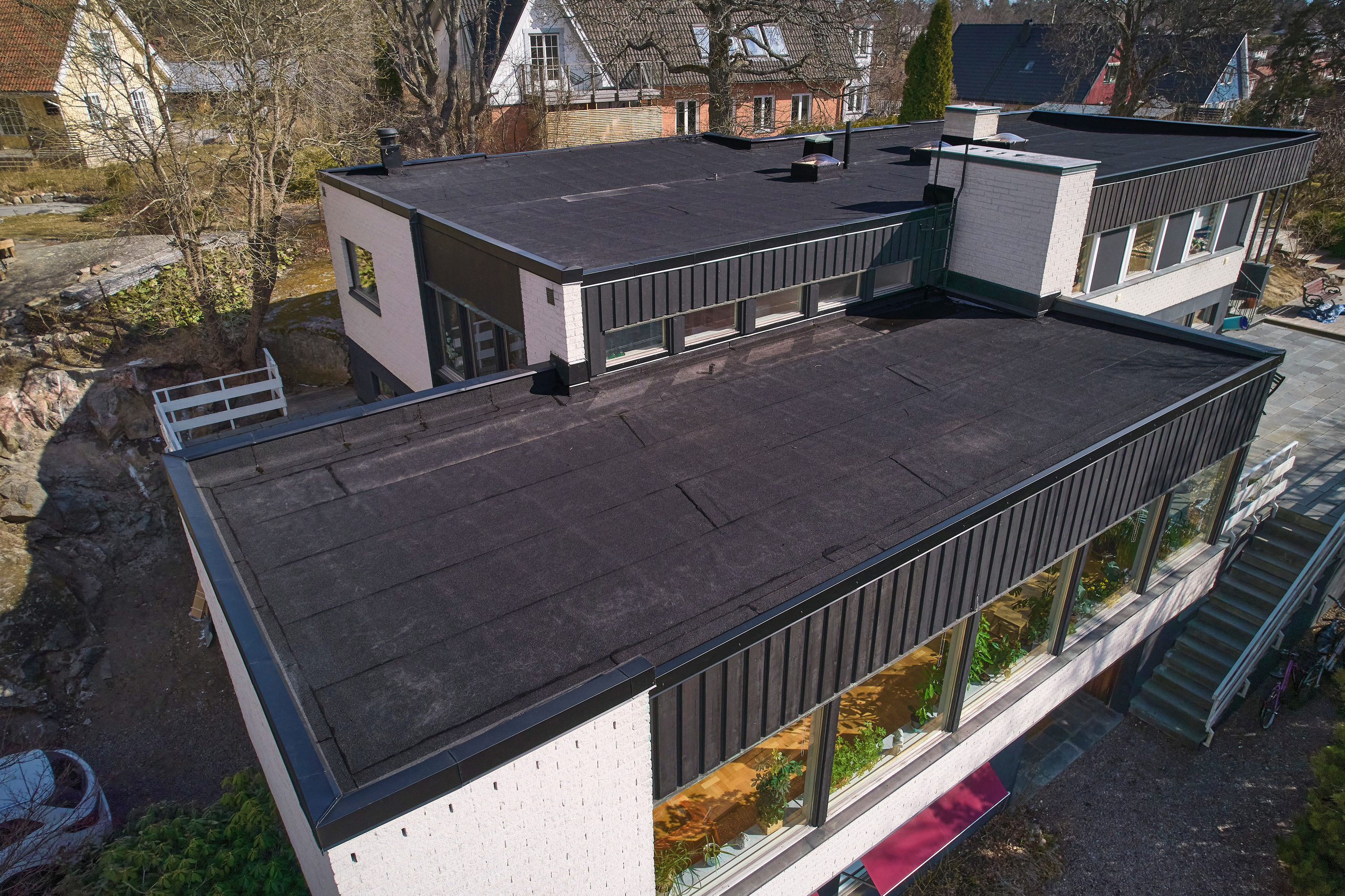 Drönnarefoto. Bröllopsfoto, foto, flygfoto i Stockholm