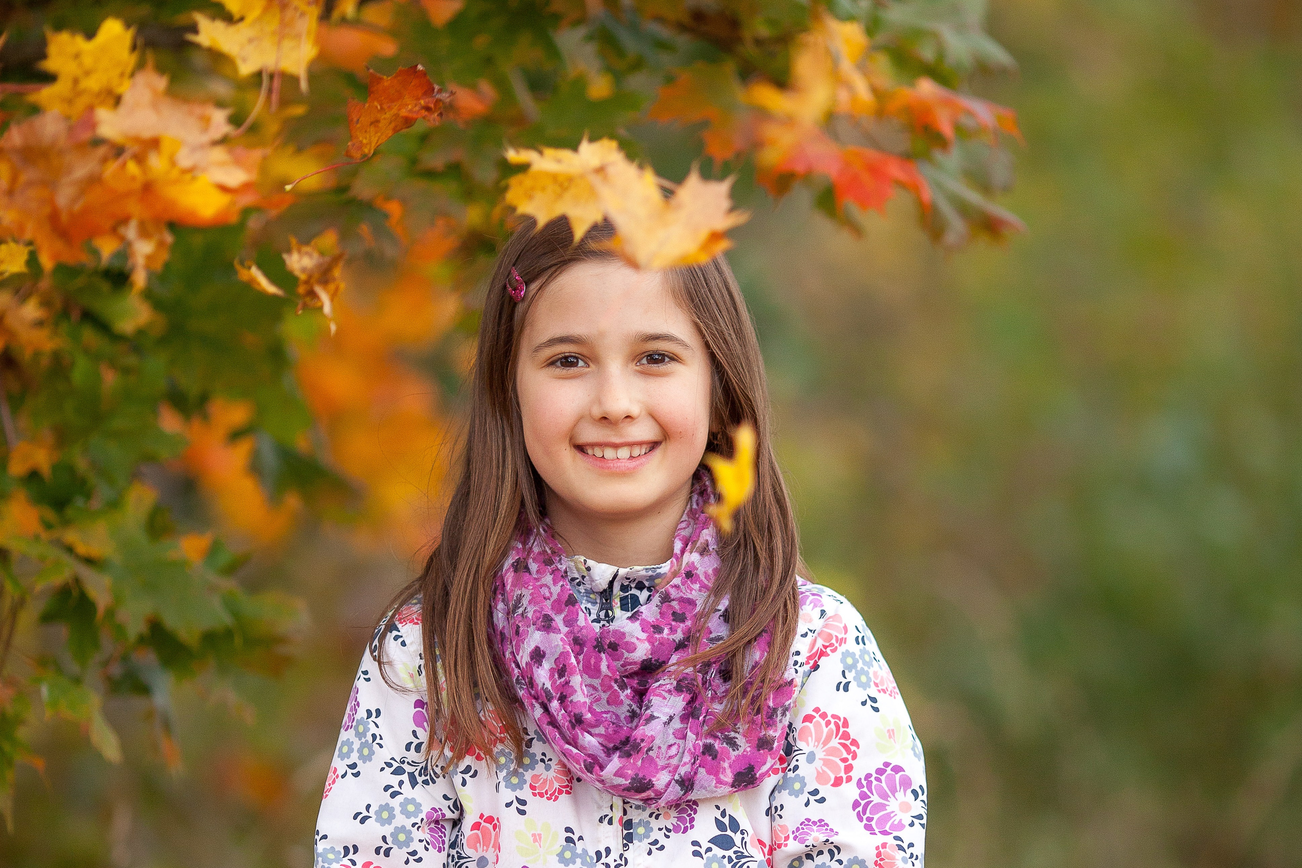 Kinderporträt. Adelya Tomin