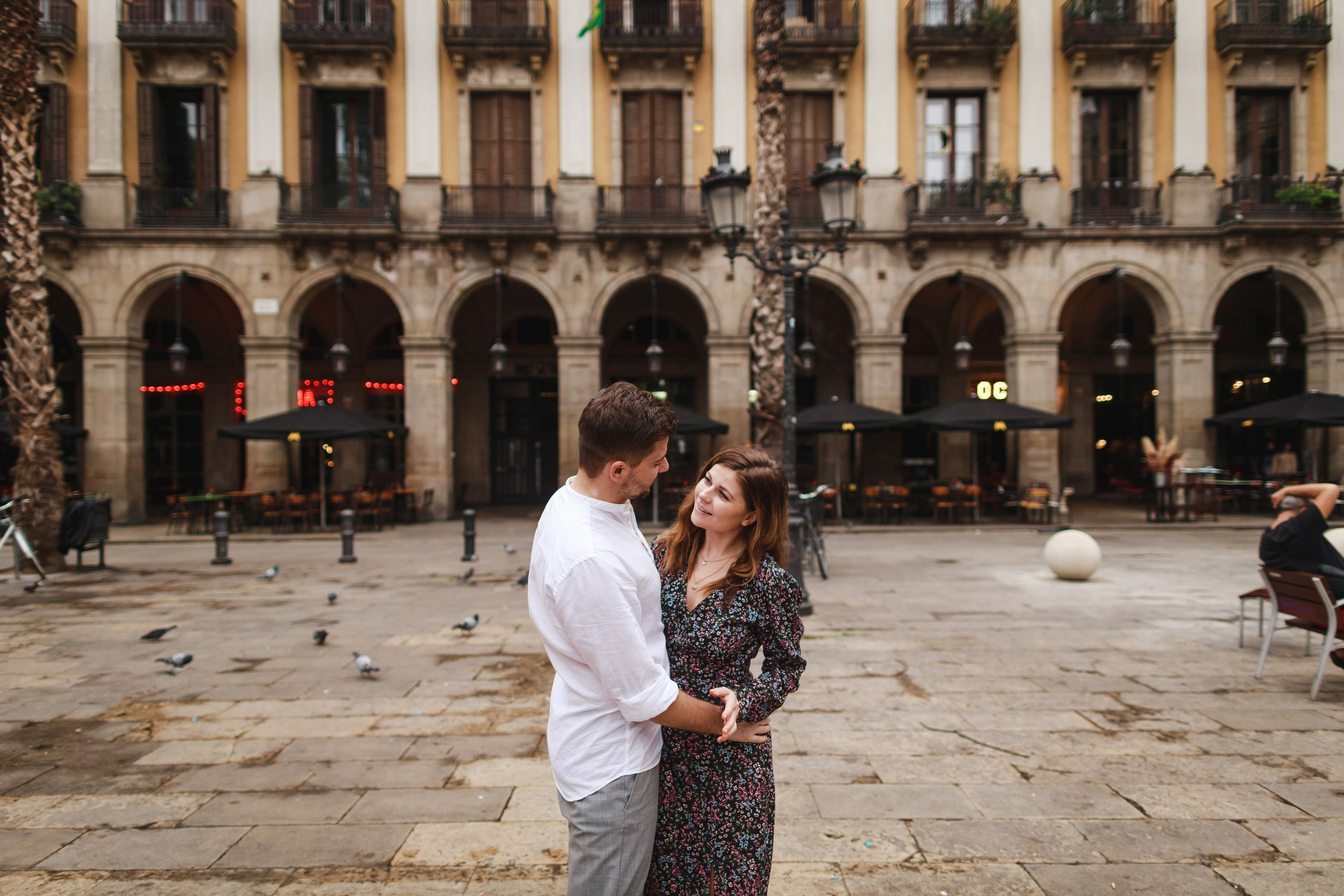 Damian i Monika. Фотограф в Барселоне Испании Маслик Юлия