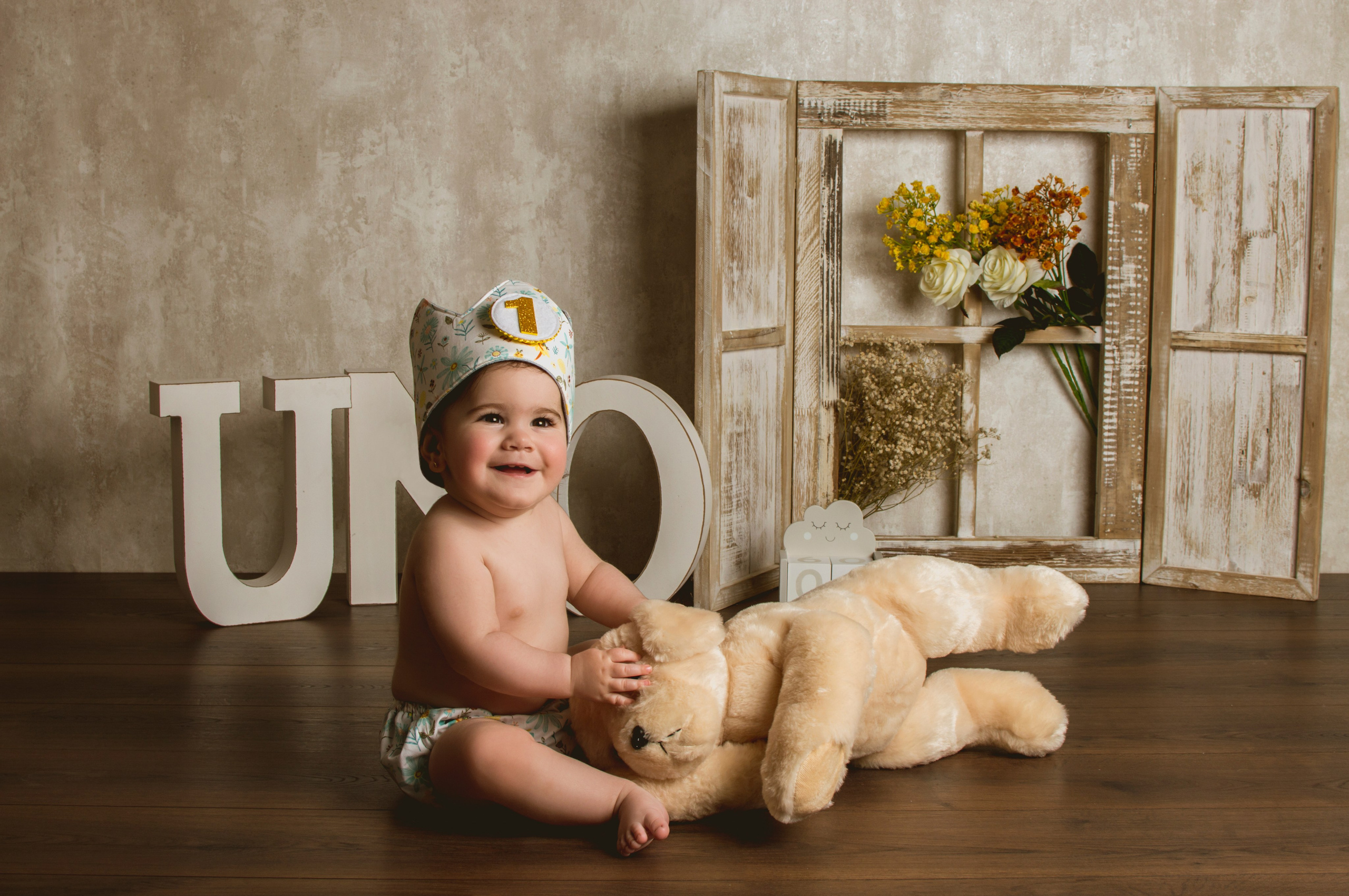 Adriana - Primer Añito. Fotografía Antonio Luis Bascón