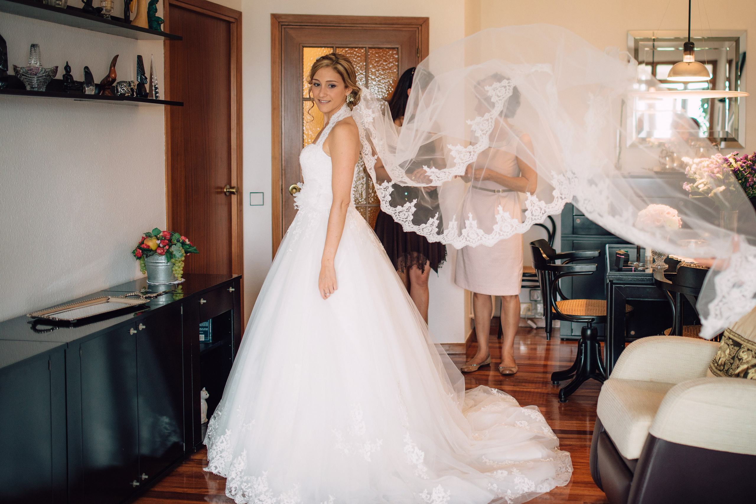 Una boda de cuento de hadas en Olite. Fotógrafo profesional Bilbao