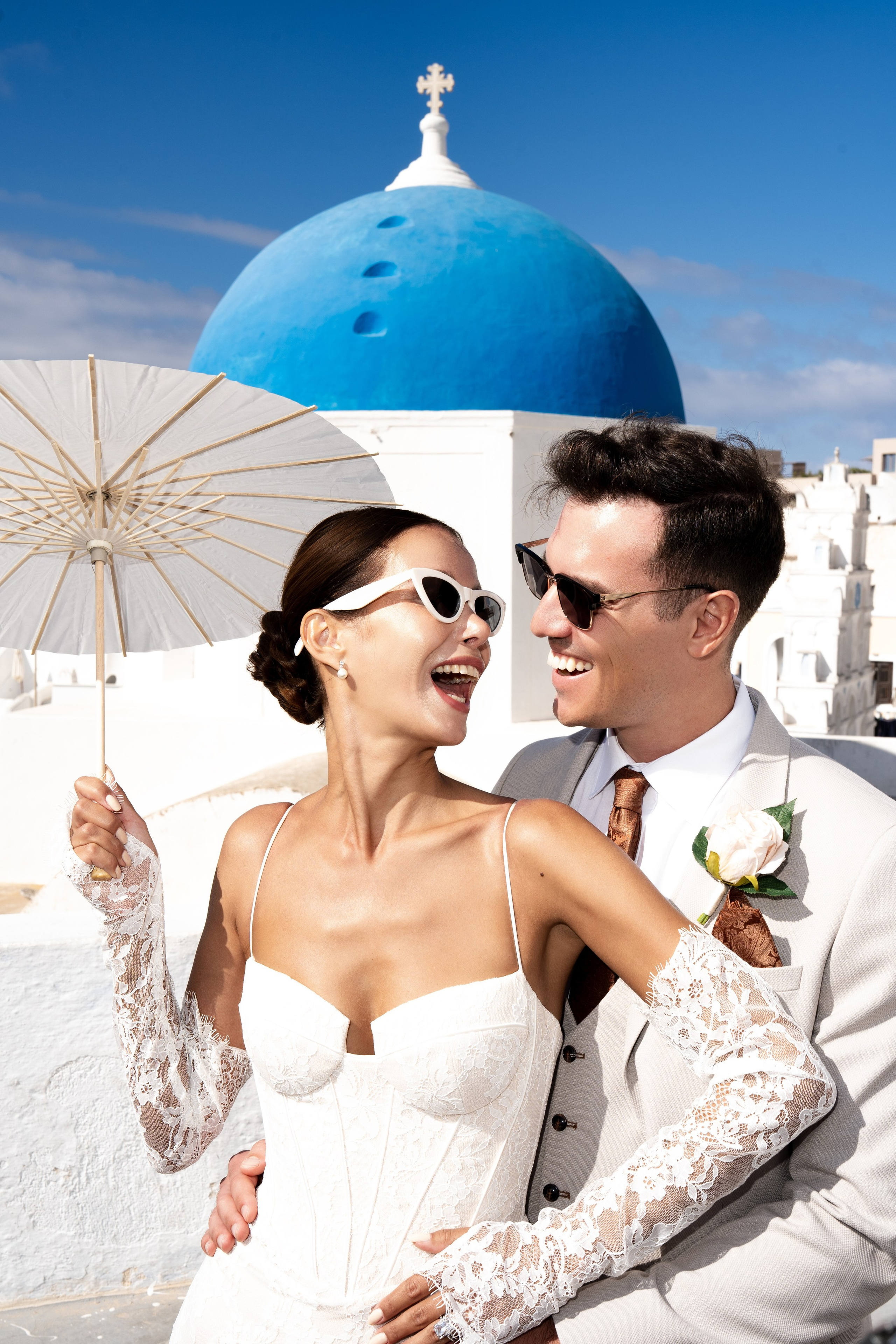 A&N: Santorini. SL Wedding Photo: ponadczasowa 💍 fotografia ślubna | Wrocław & Europa