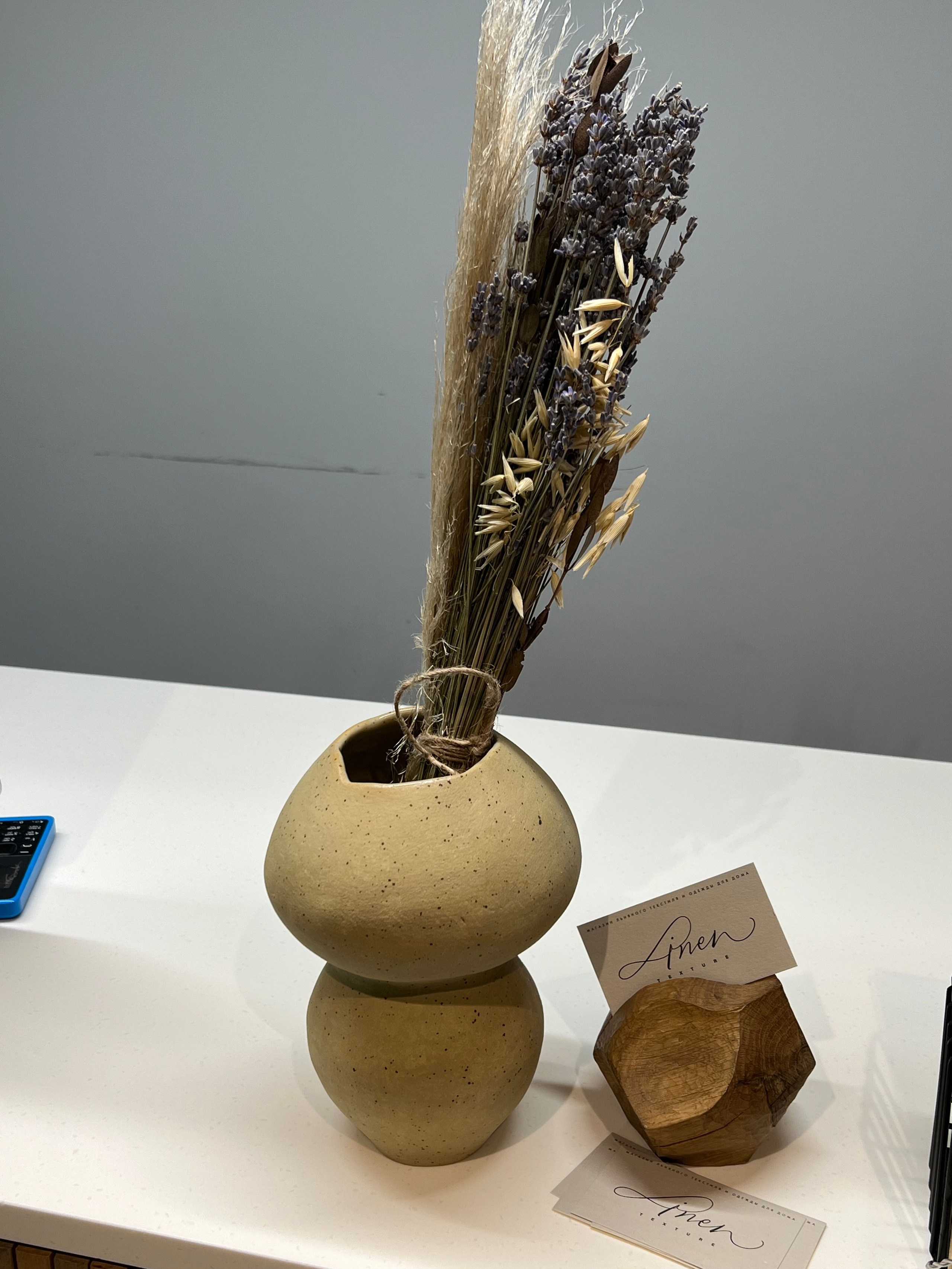 Vase “Shell”. ReefCeramics, based in Nicosia, is a creative hub where handcrafted ce