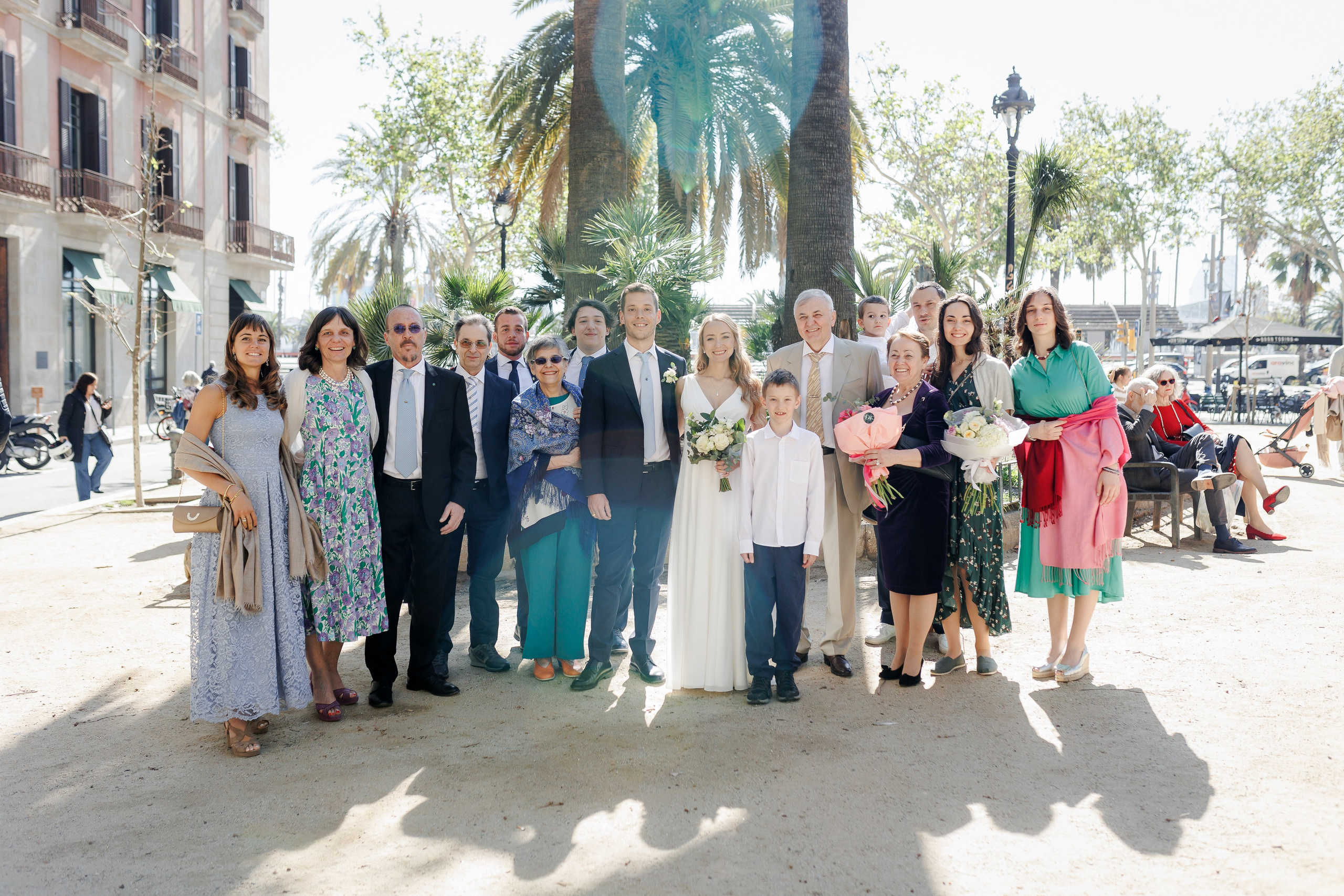 Katy & Tomm, City Wedding. Wedding Photographer in Barcelona Lana Alekhina