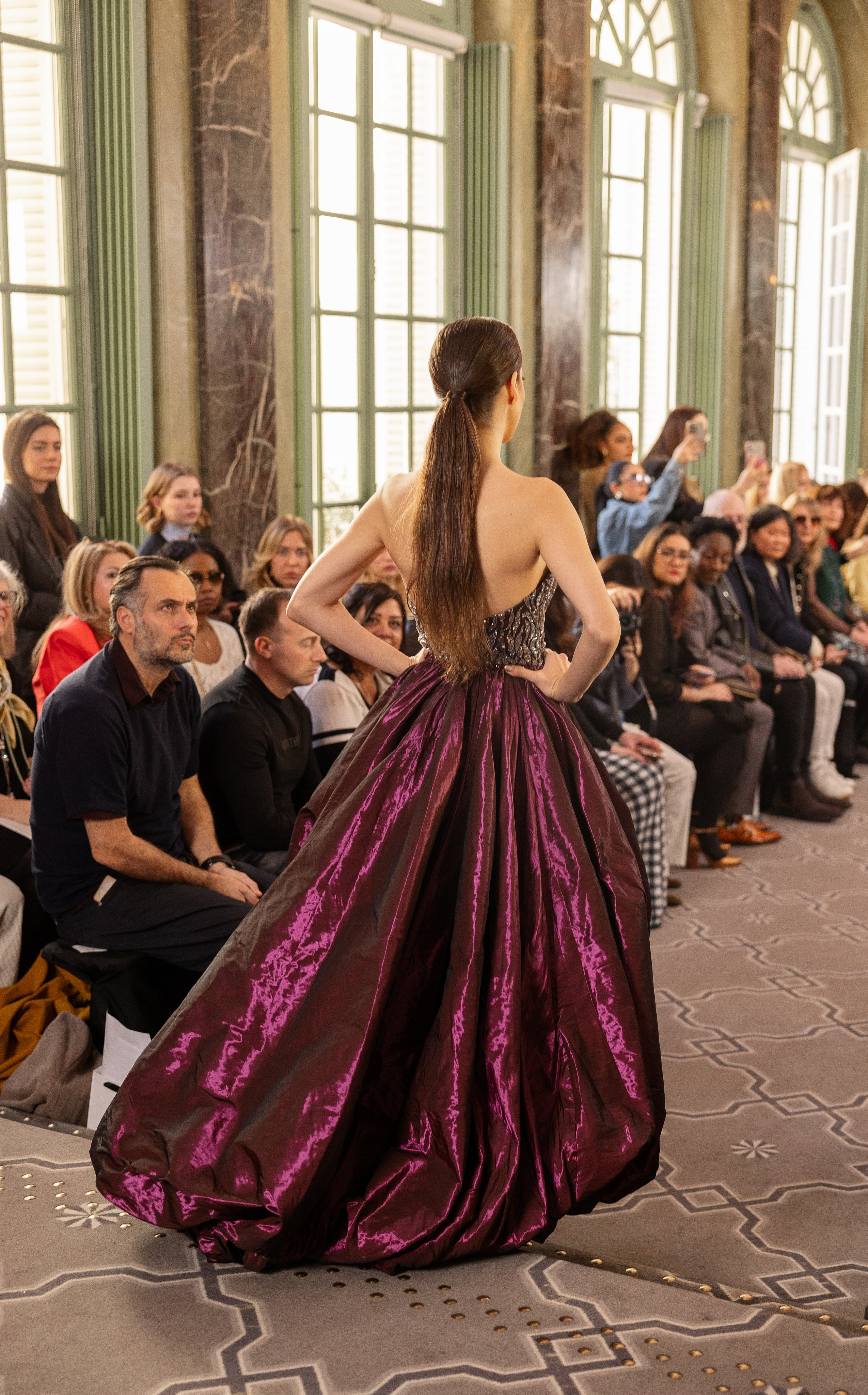 Paris fashion week. MATVEEVA STUDIO