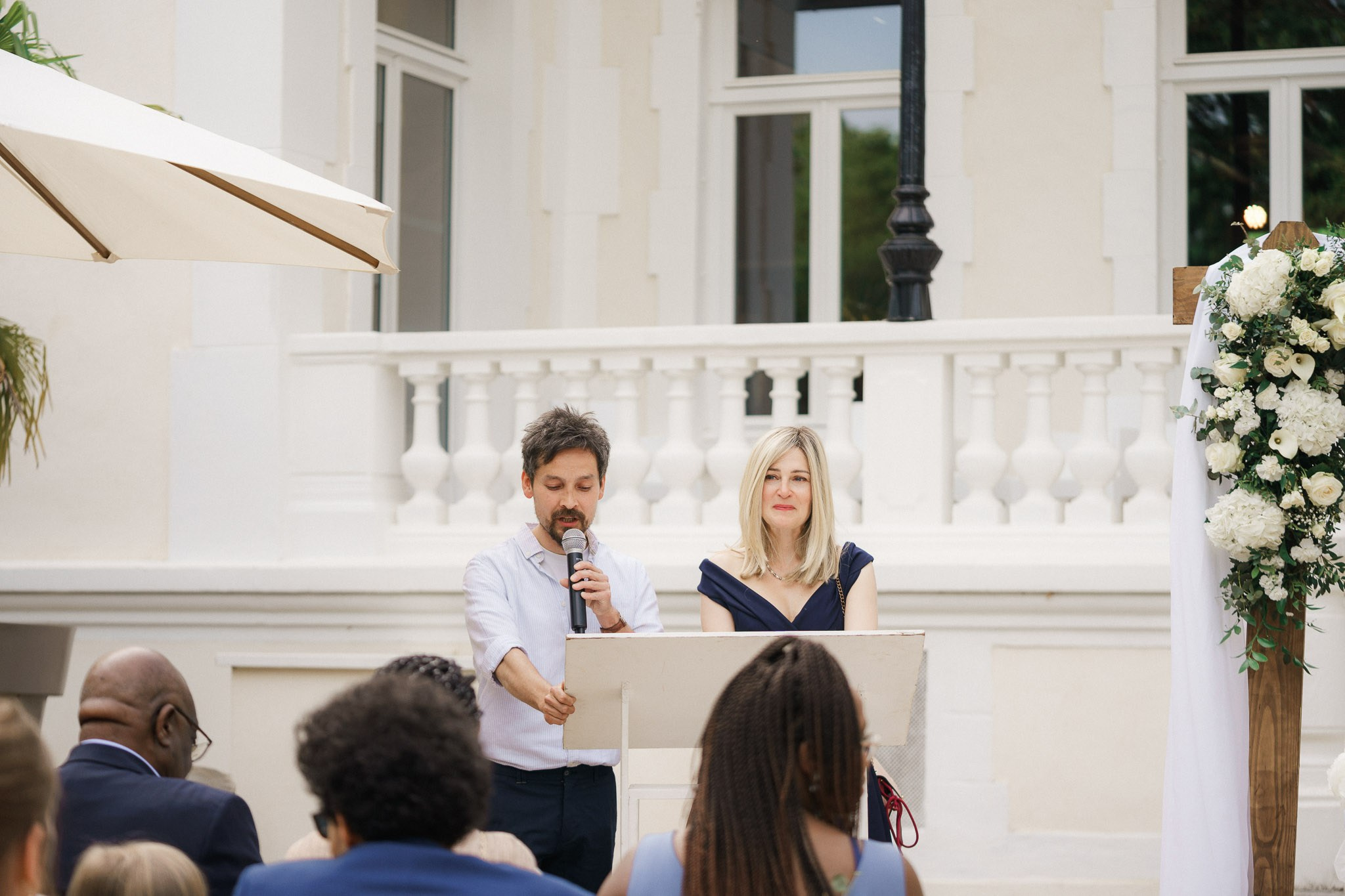 K& F, destination wedding photographer in L’Orangerie de l’Orée du Bois, France