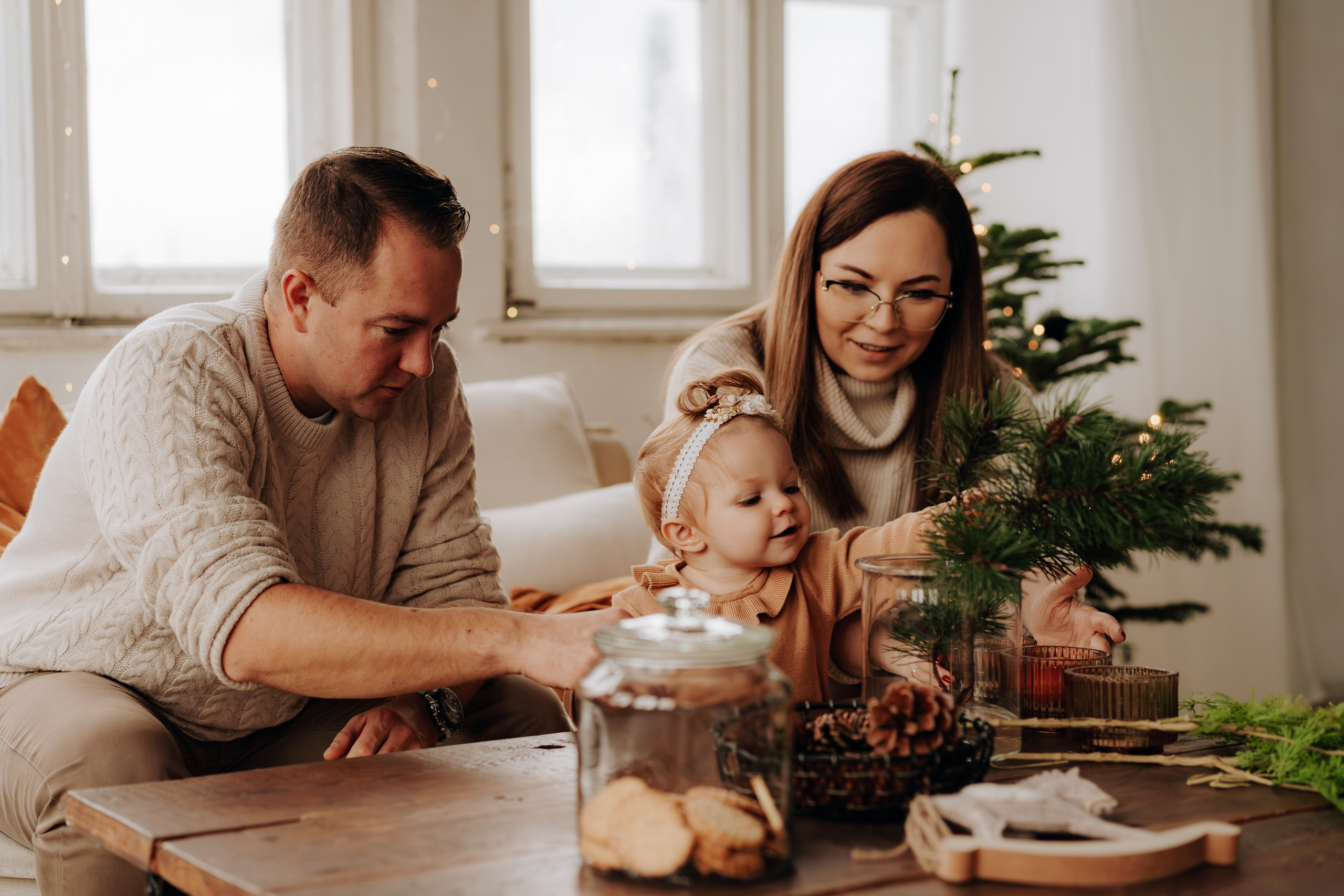 Minimalistyczne sesje świąteczne. Fotograf ślubny & lifestyle Gdańsk, Karolina Baczewska