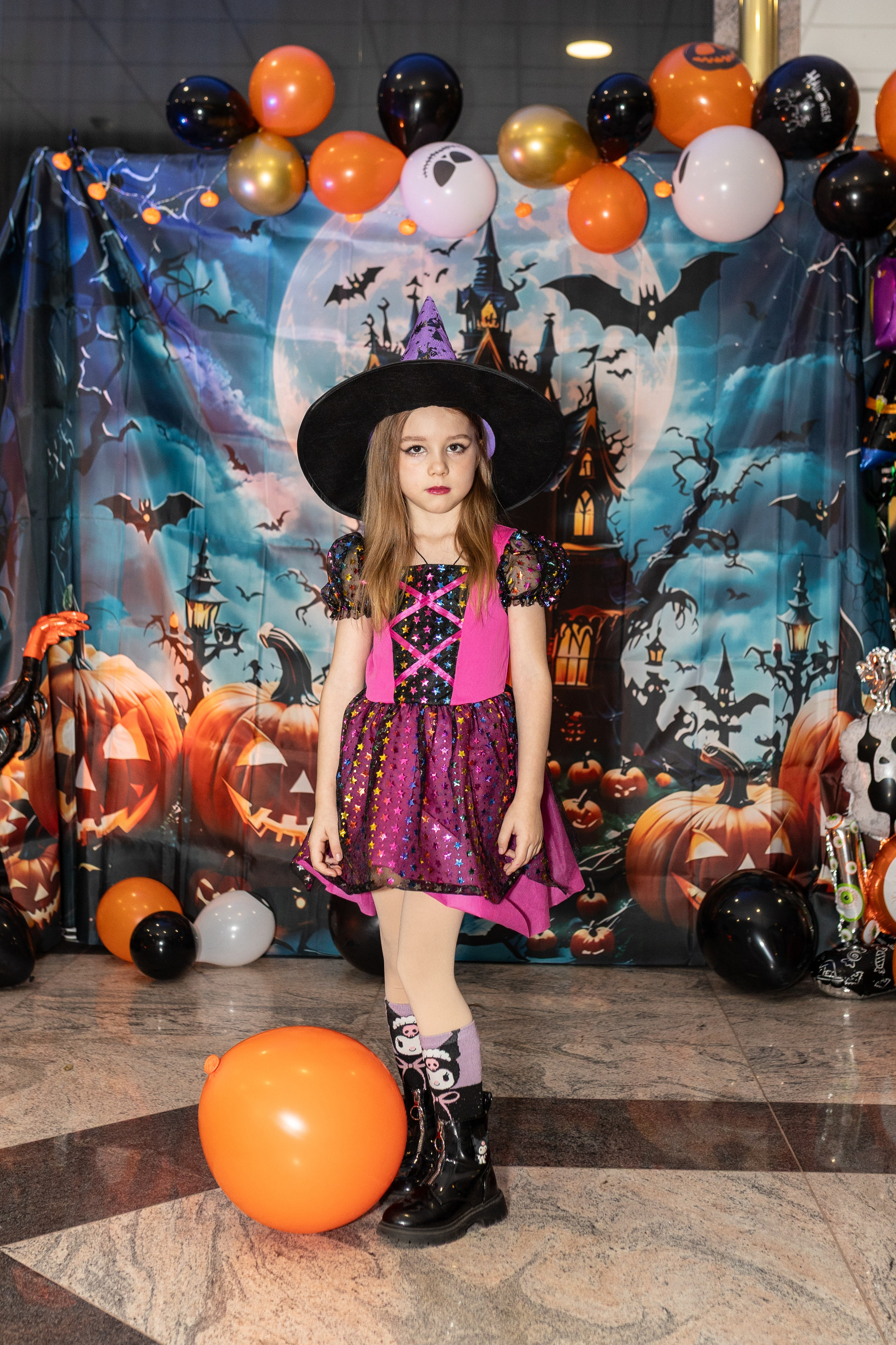 Leo dance studio Helloween 2025. Семейный и детский фотограф в Варшаве Мила Бобровская
