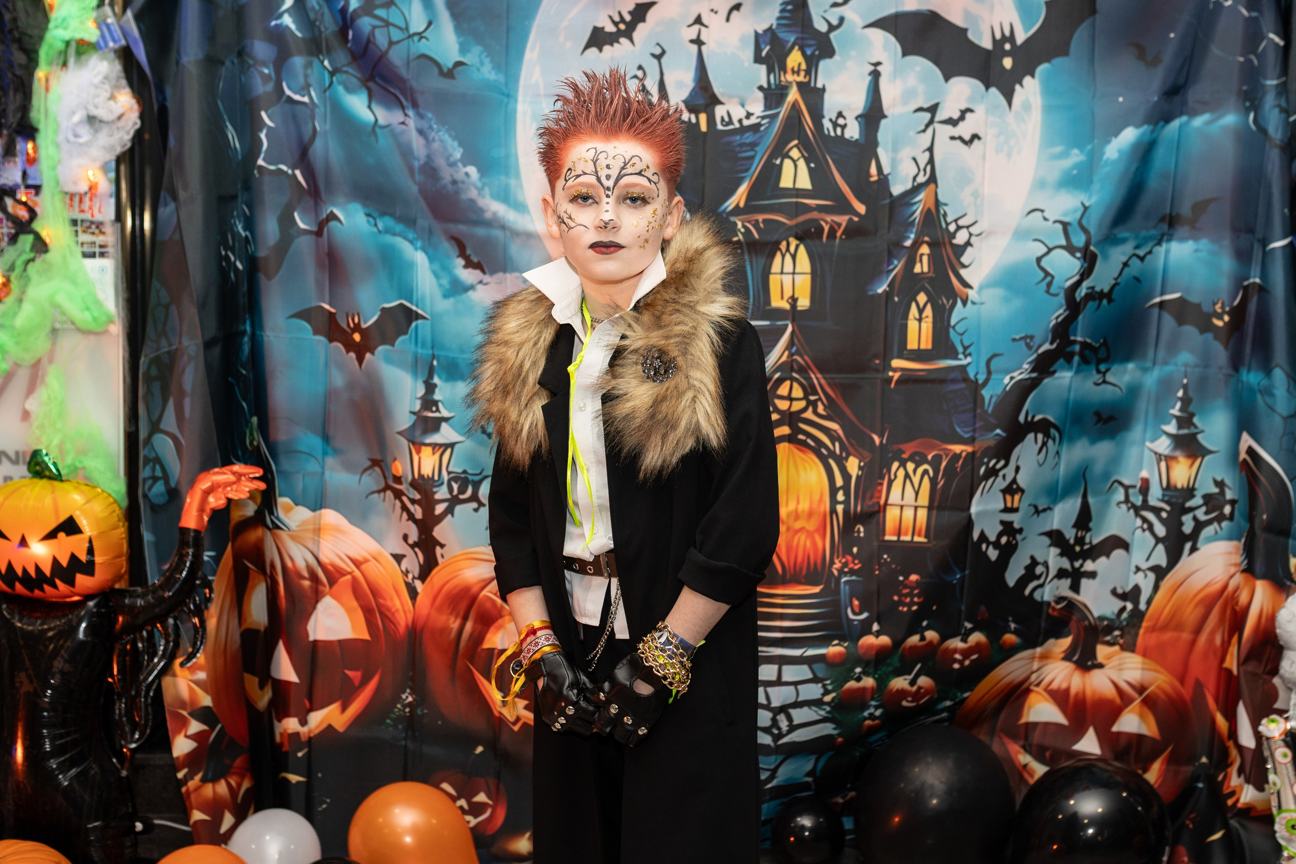 Leo dance studio Helloween 2025. Семейный и детский фотограф в Варшаве Мила Бобровская