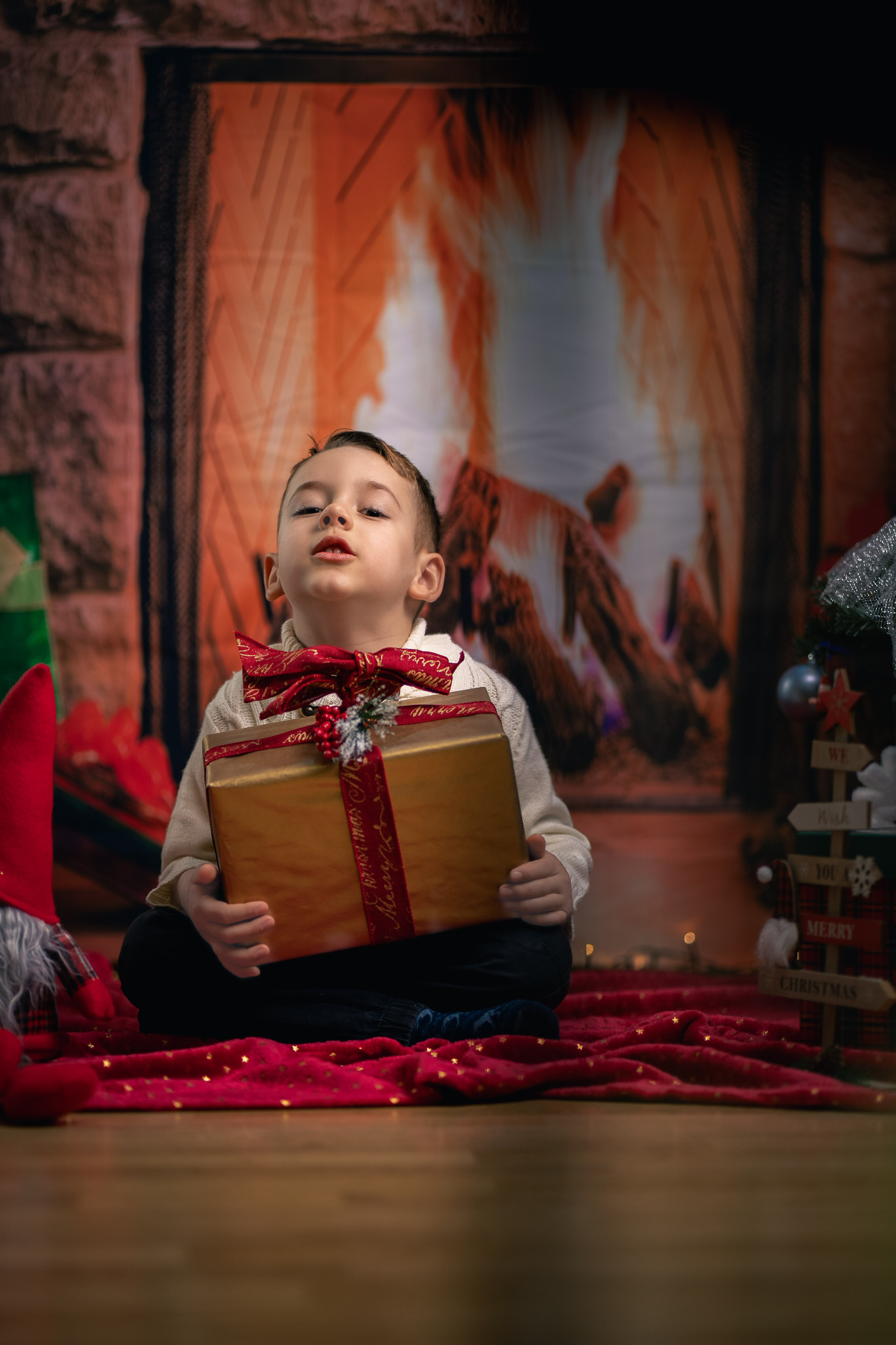 Sedinta foto Craciun — Gradinita Miniterra. Liviu Andrei - Fotograf