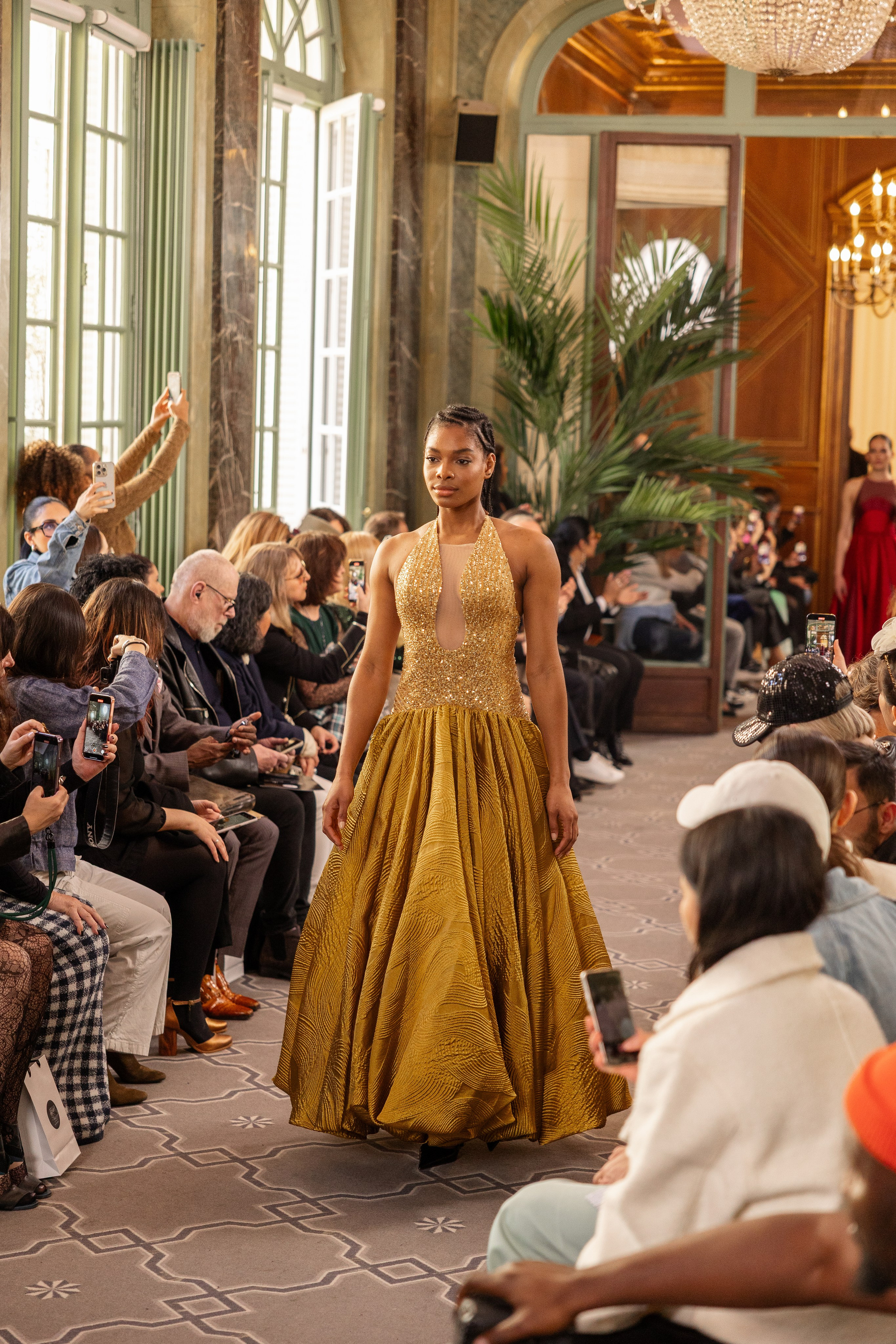 Paris fashion week. MATVEEVA STUDIO