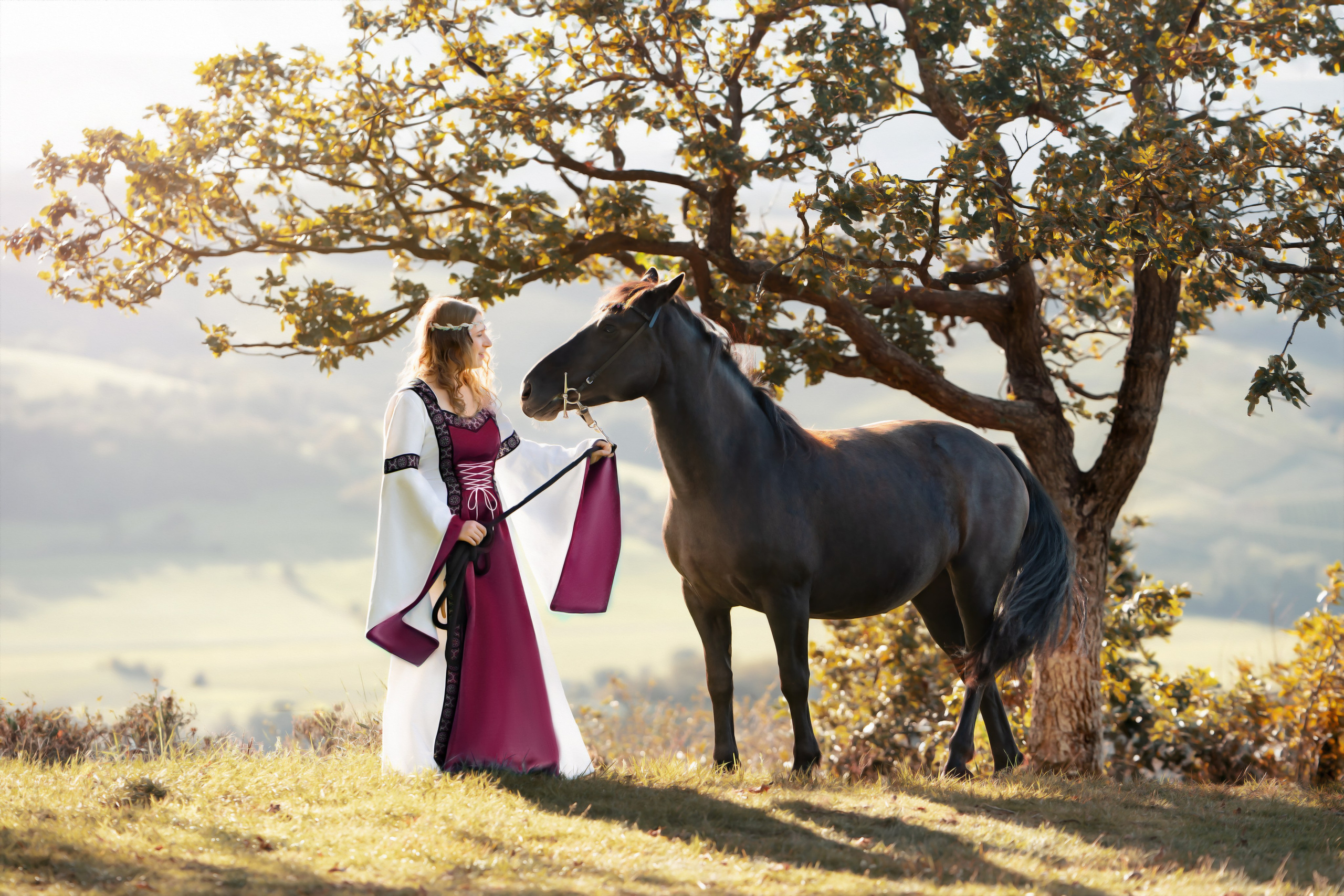 Geschichten mit dem Pferden. Kinder und Familienfotografie Wittlich und Trier Umgebung