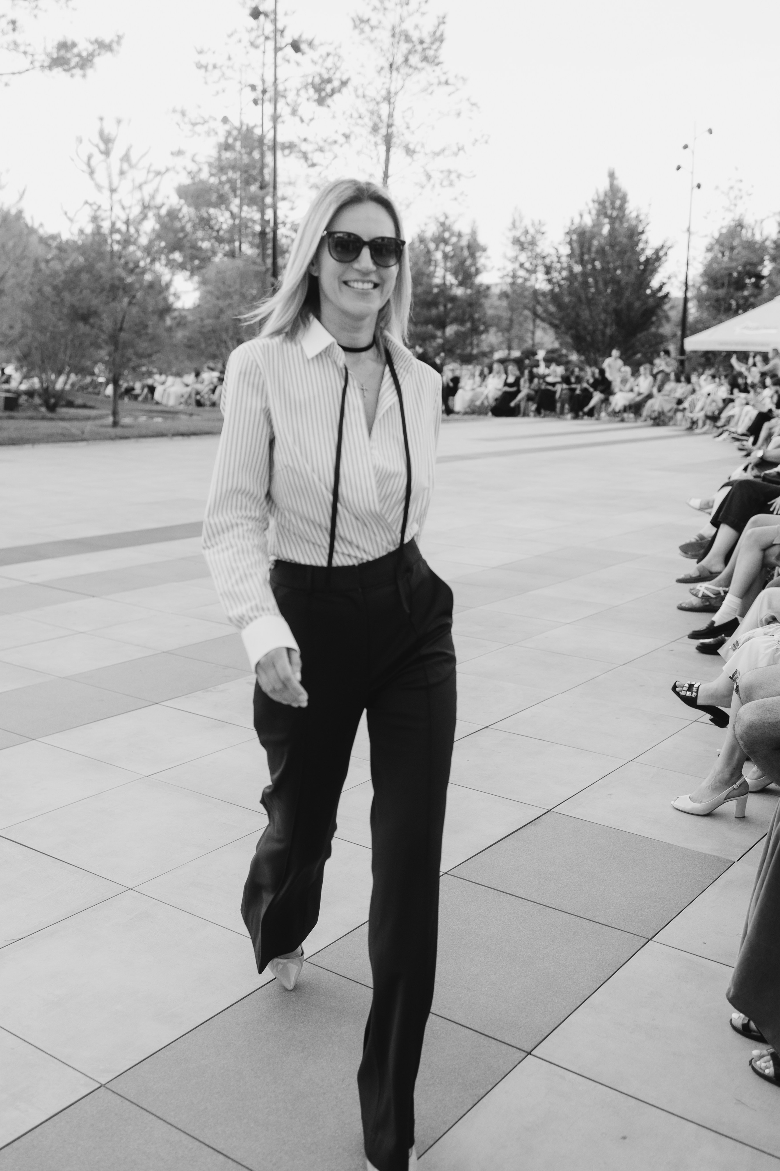 L.Storojuc backstage runway. MATVEEVA STUDIO