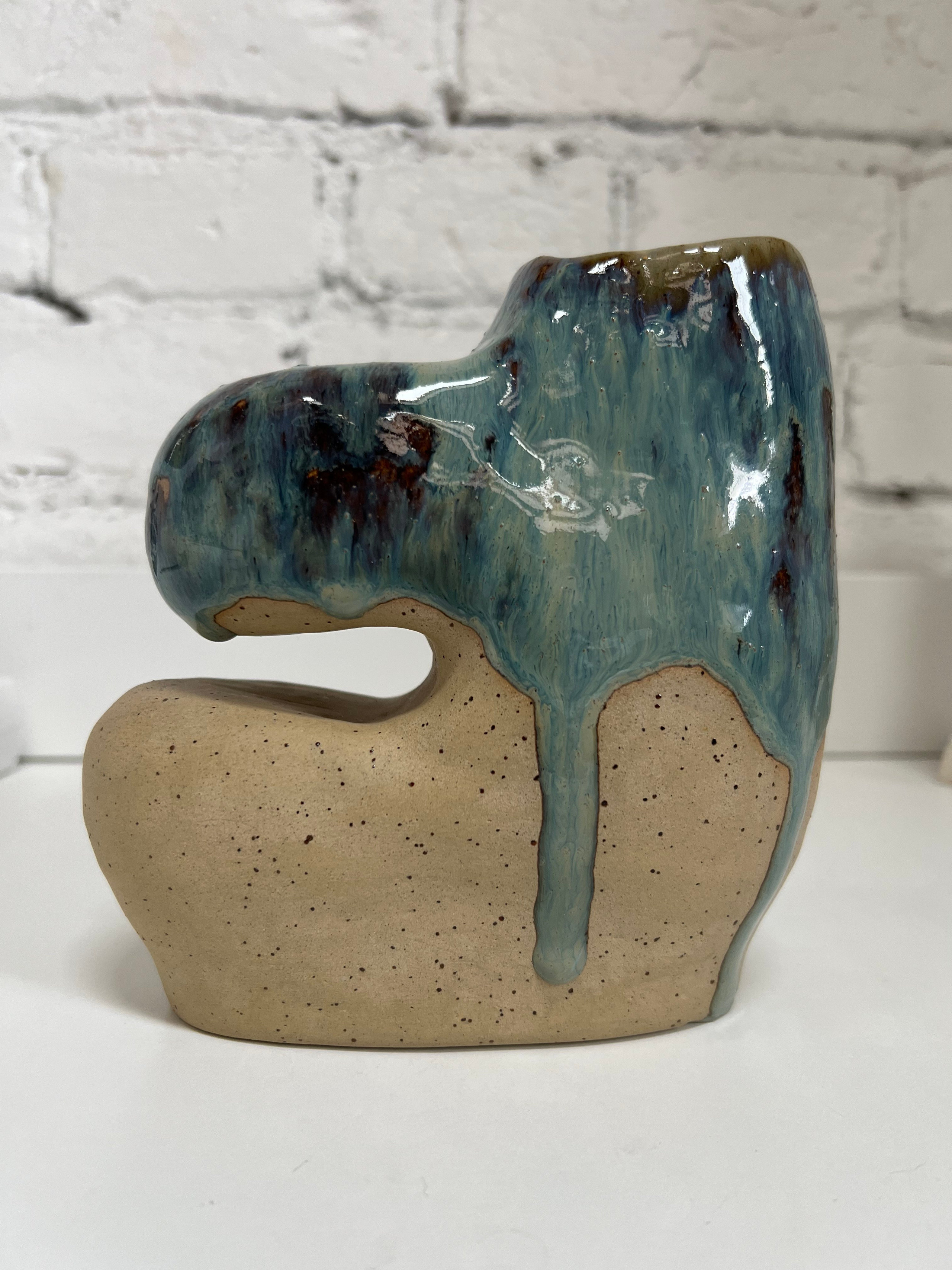 Vase “Ocean”. ReefCeramics, based in Nicosia, is a creative hub where handcrafted ce
