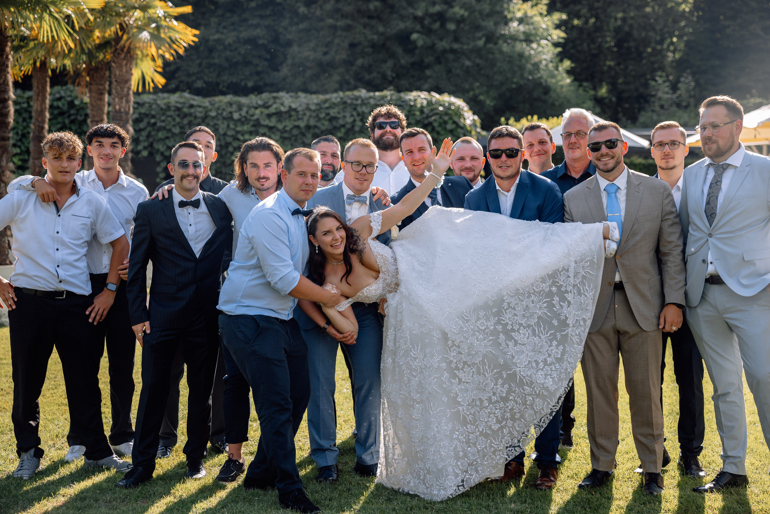 Hochzeit im Schlosscafé im Palmenhaus & Schloss Nymphenburg. Hochzeitsfotograf München Taufe Familienfotograf Tanja Mauke