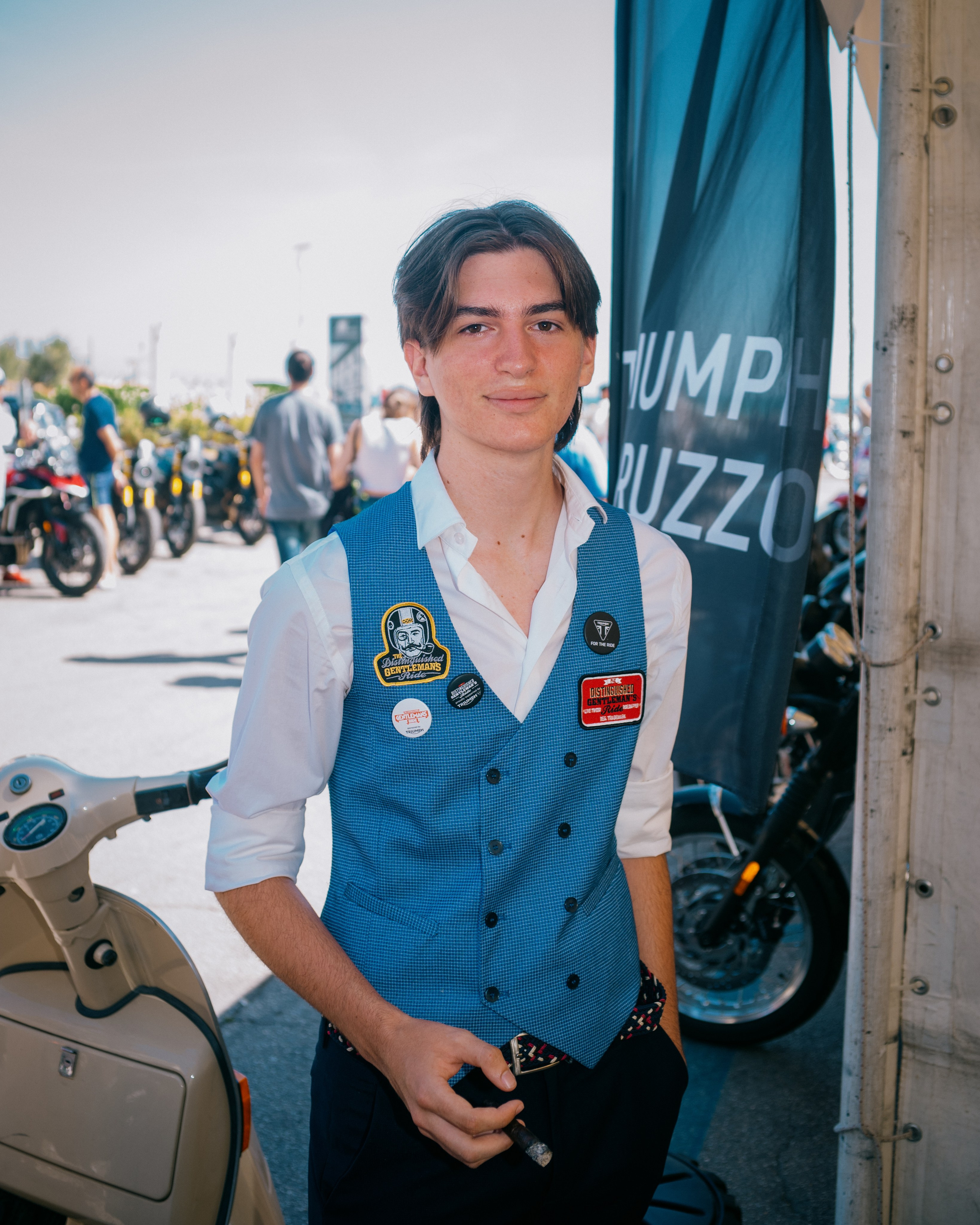 Distinguished Gentleman's Ride 2024. Photographer Iuliia Gladkikh, Italy, Abruzzo