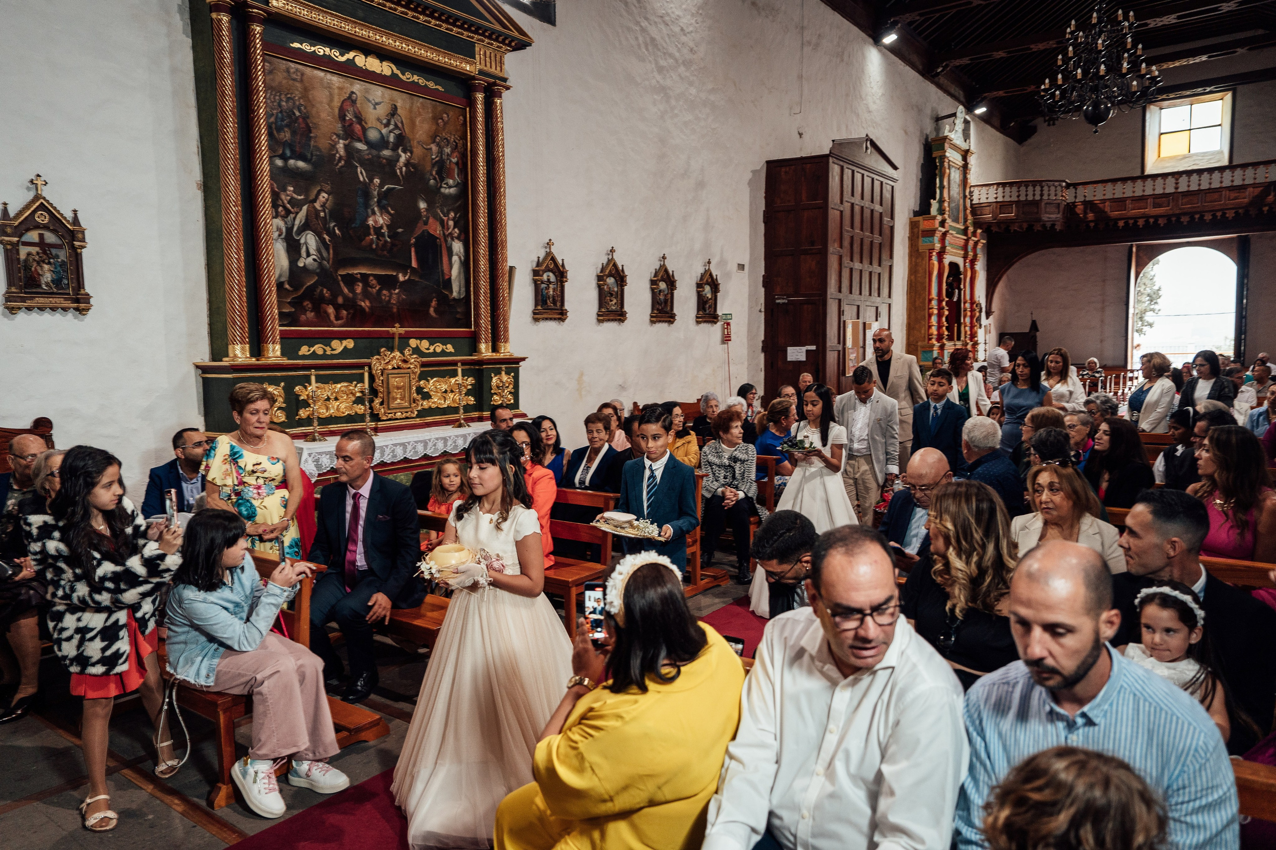 Первое причастие. Профессиональный фотограф на Тенерифе