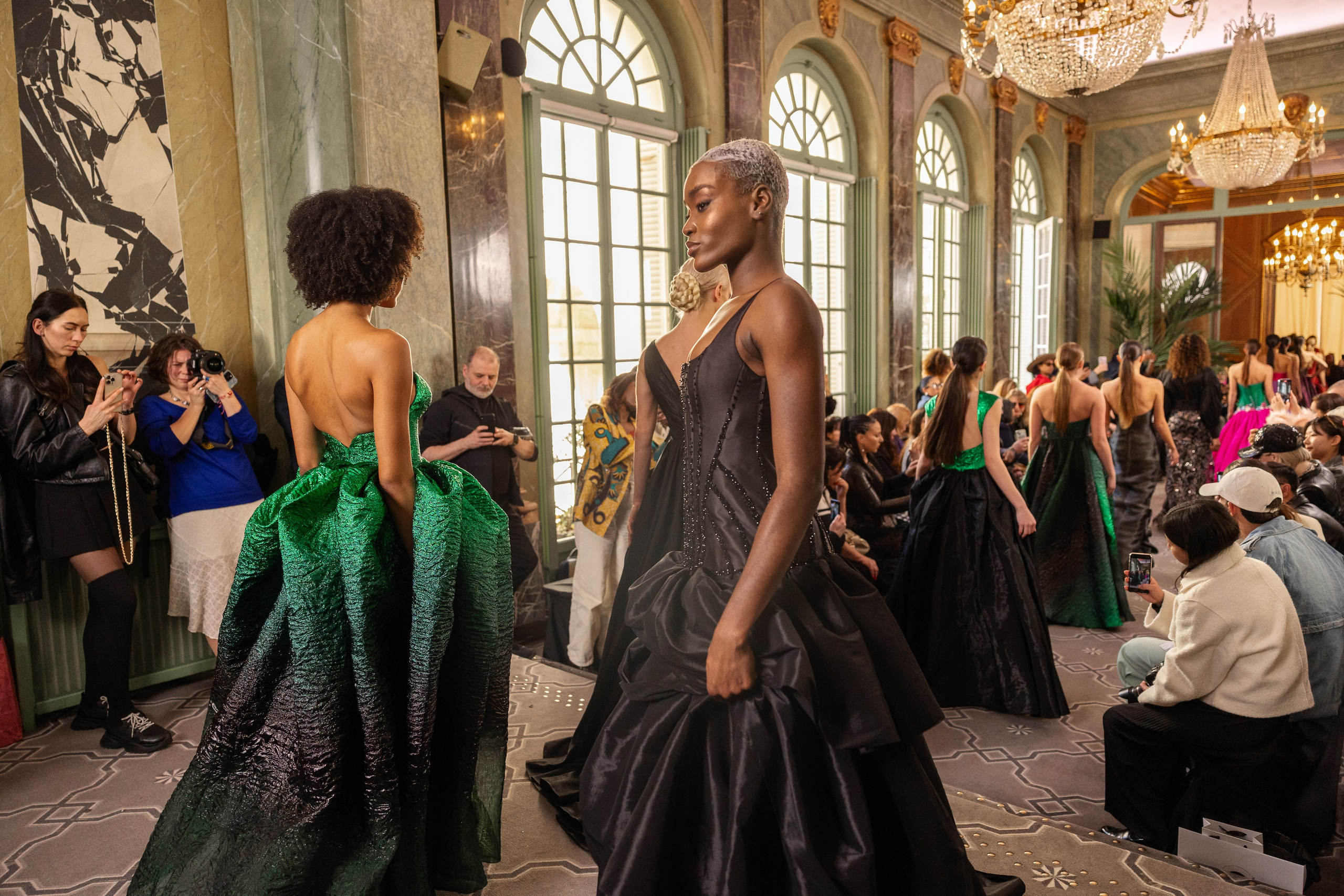 Paris fashion week. MATVEEVA STUDIO