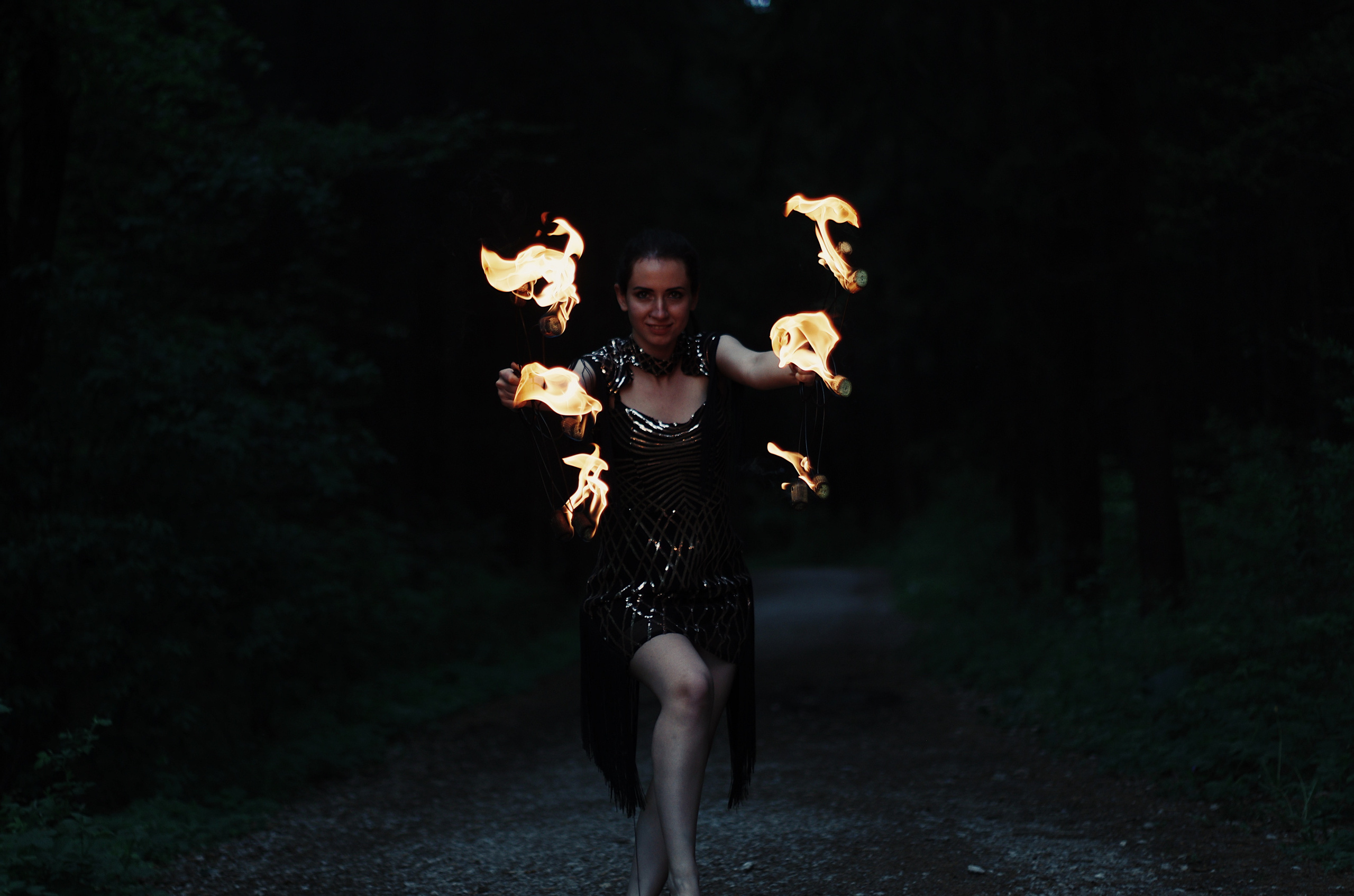 Огонь и Танцы. Анастасия Крылова | Фотограф в Будапеште & Мюнхене