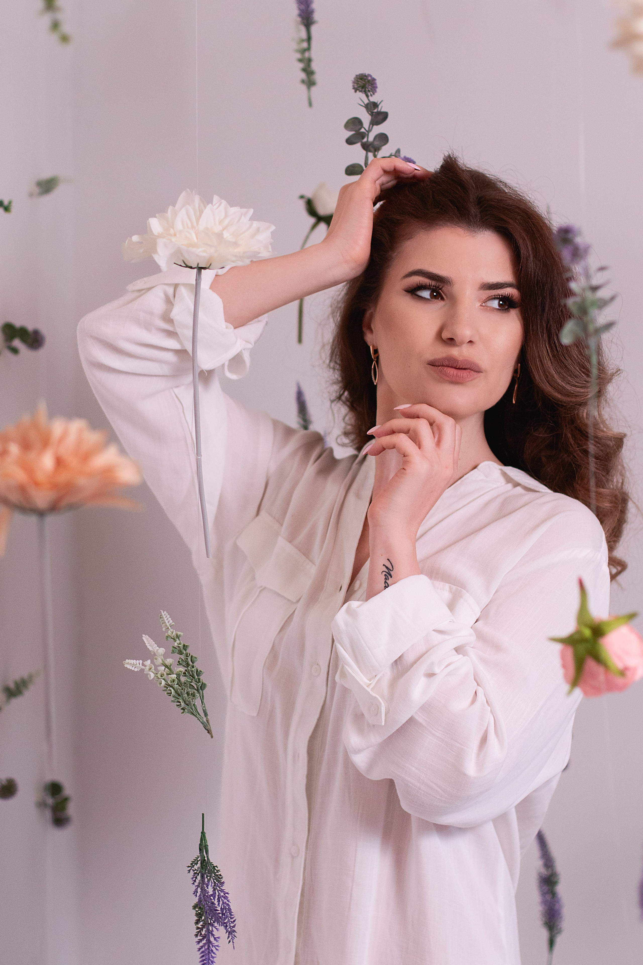 Девушка-букет. Детский и семейный фотограф в г. Бельцы