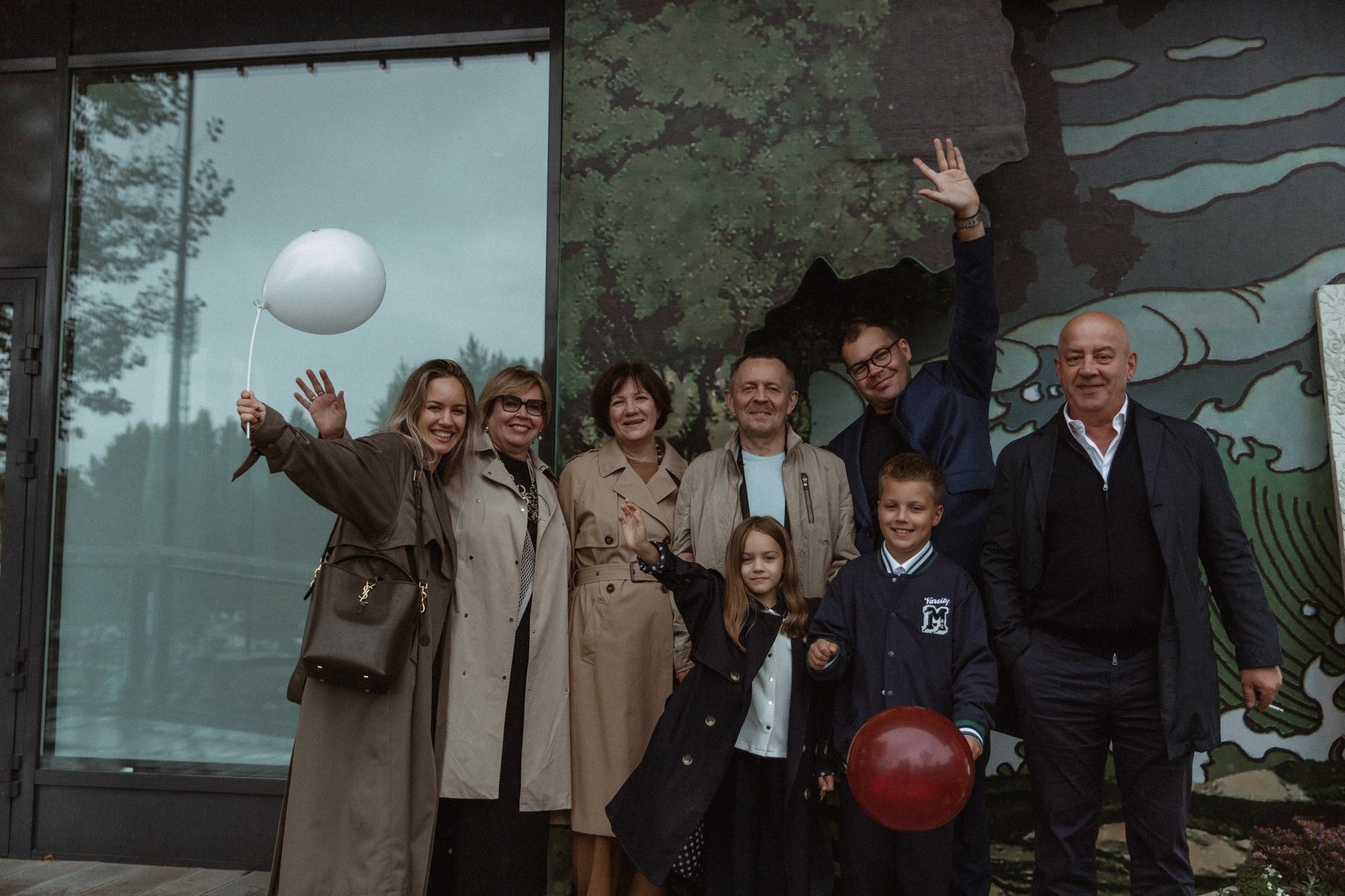 Family gathering reportage. True self