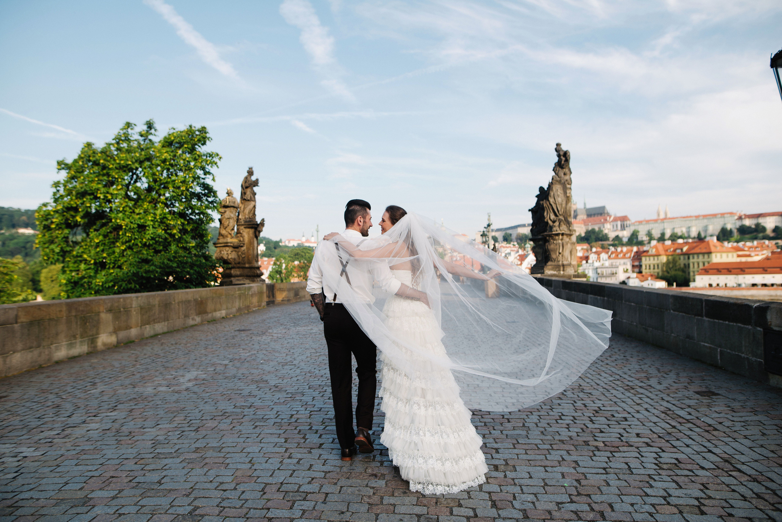 Hochzeitsfotografie und Paarfotoshootings in Prag