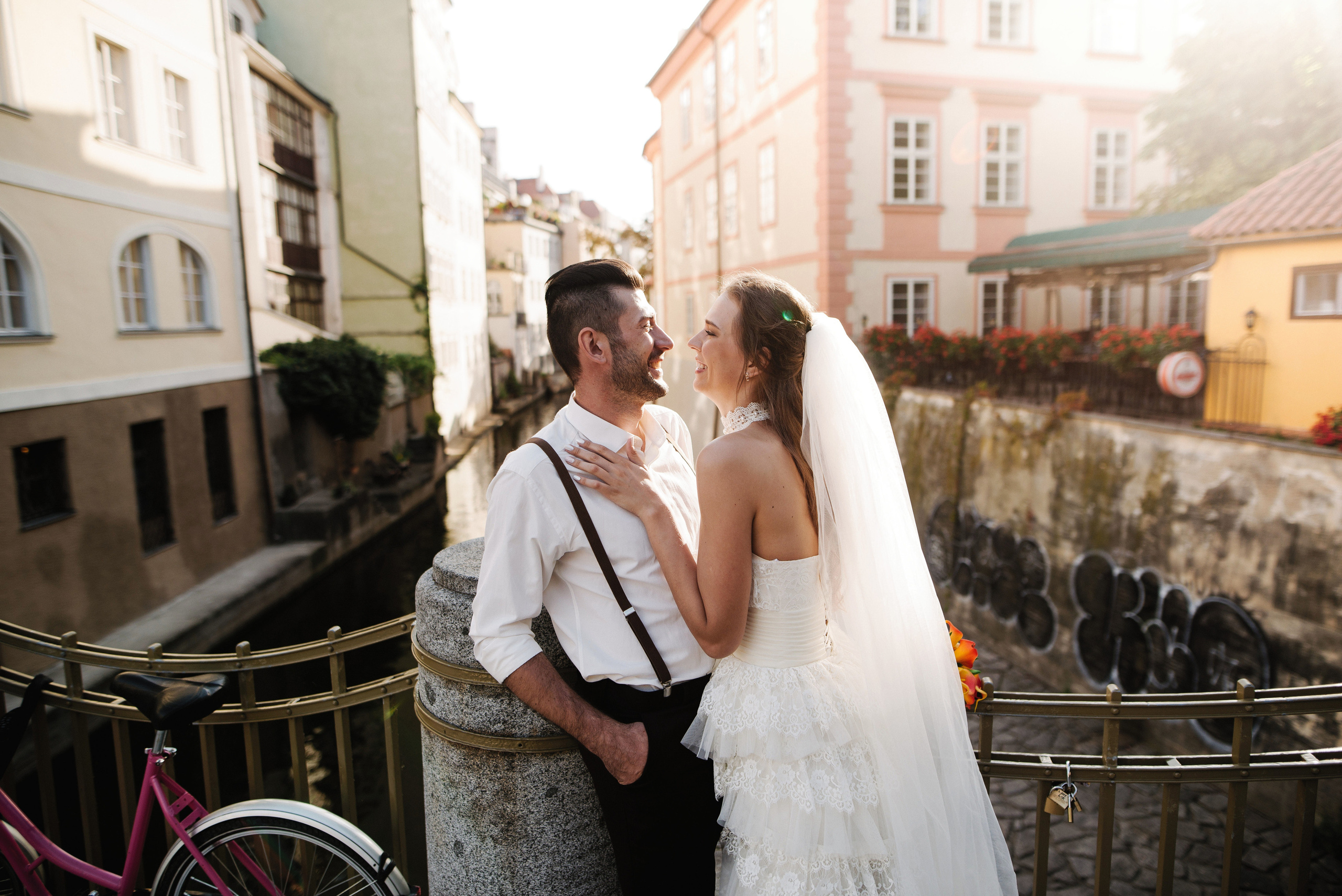 Hochzeitsfotografie und Paarfotoshootings in Prag