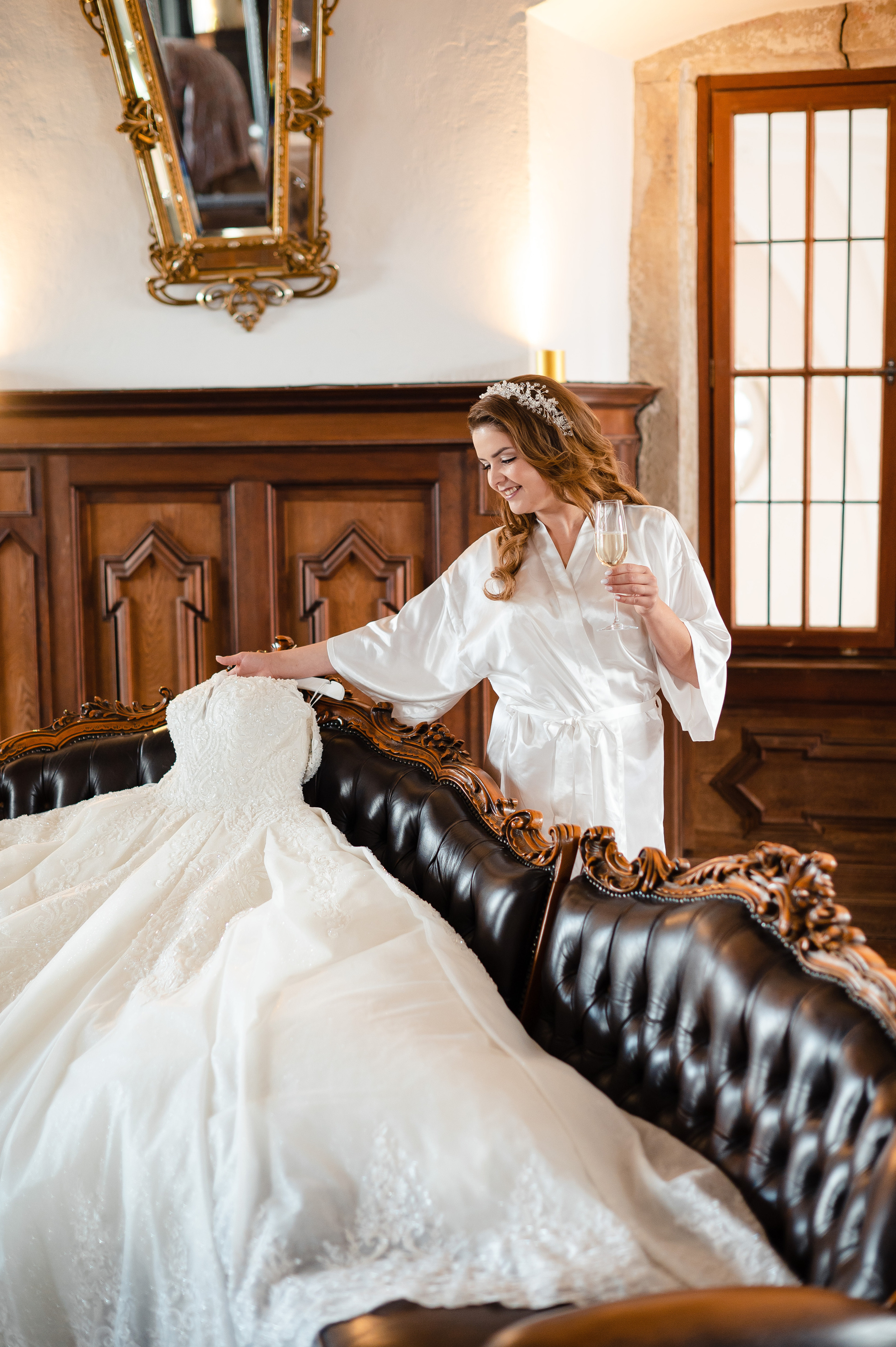 Christina und Oliver: Eine Märchenhochzeit im Schloss Walkershofen