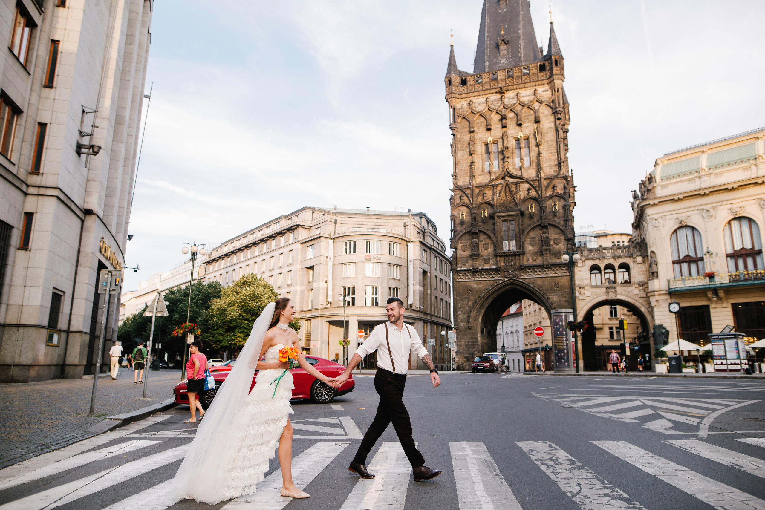 Hochzeitsfotografie und Paarfotoshootings in Prag