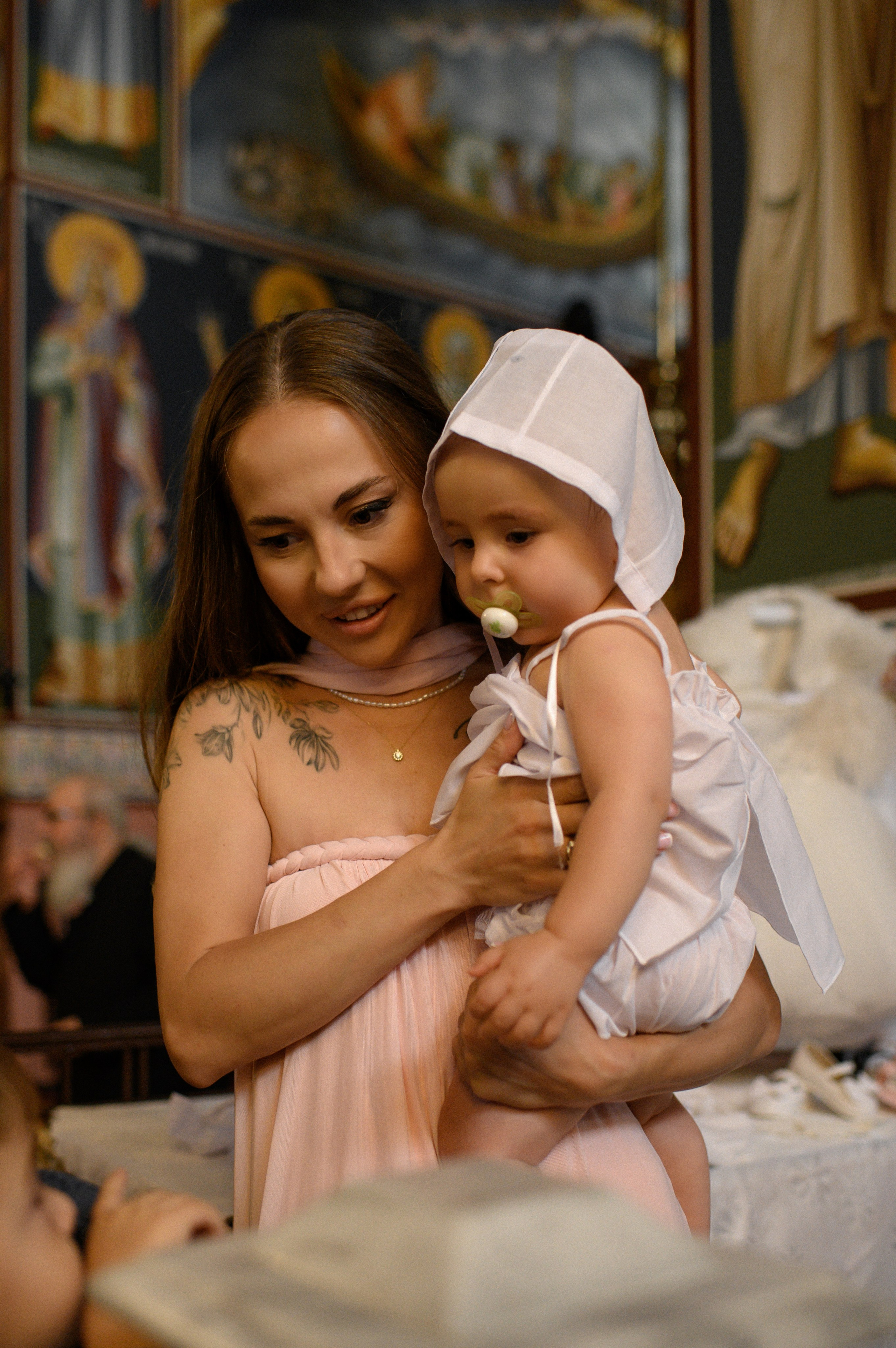 Baptism Aleksandra-Olivia. Семейная, детская, портретная и предметная фотосъемка в Салониках