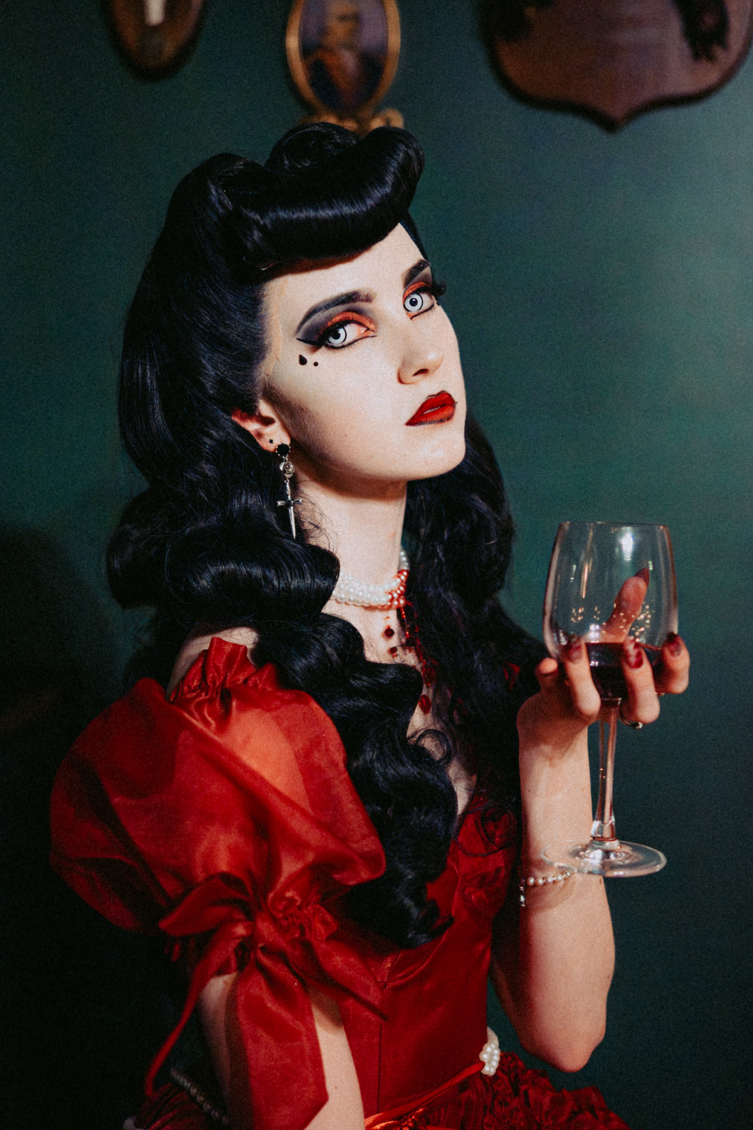 Vampire’s Dinner — Halloween Event Photography for “Gathered Realms”. Moth & Moss Photography