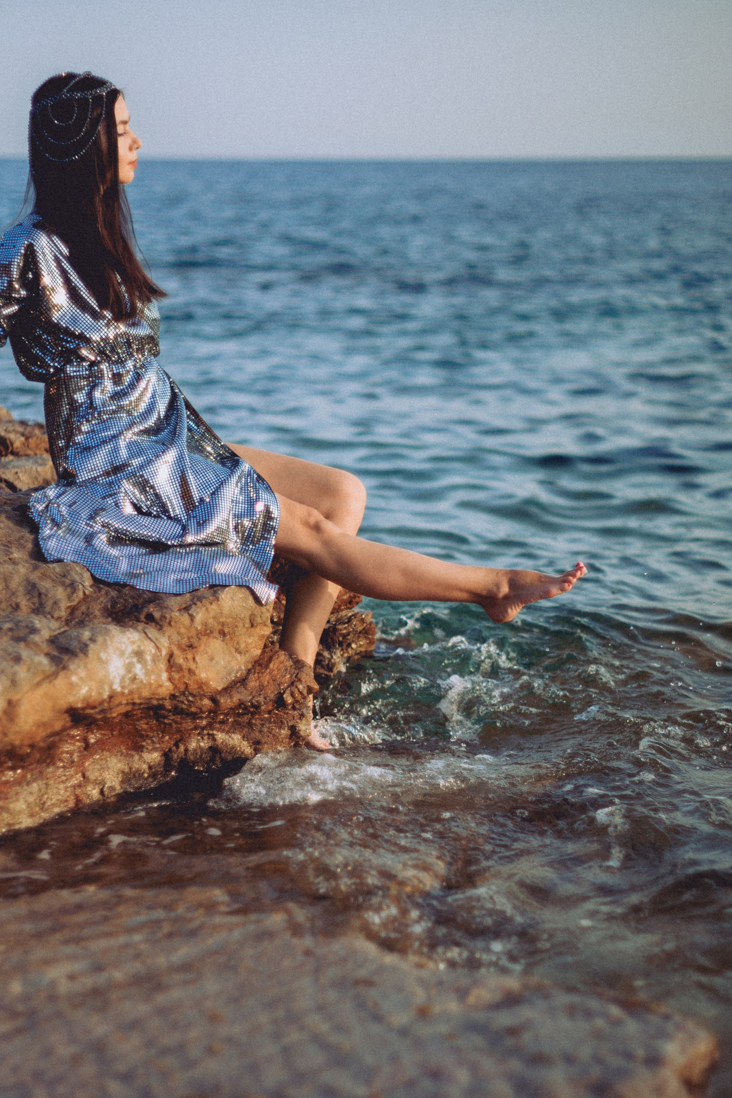 “Goddesses” Daria as Amphitrite. Photographer in Greece Kristina