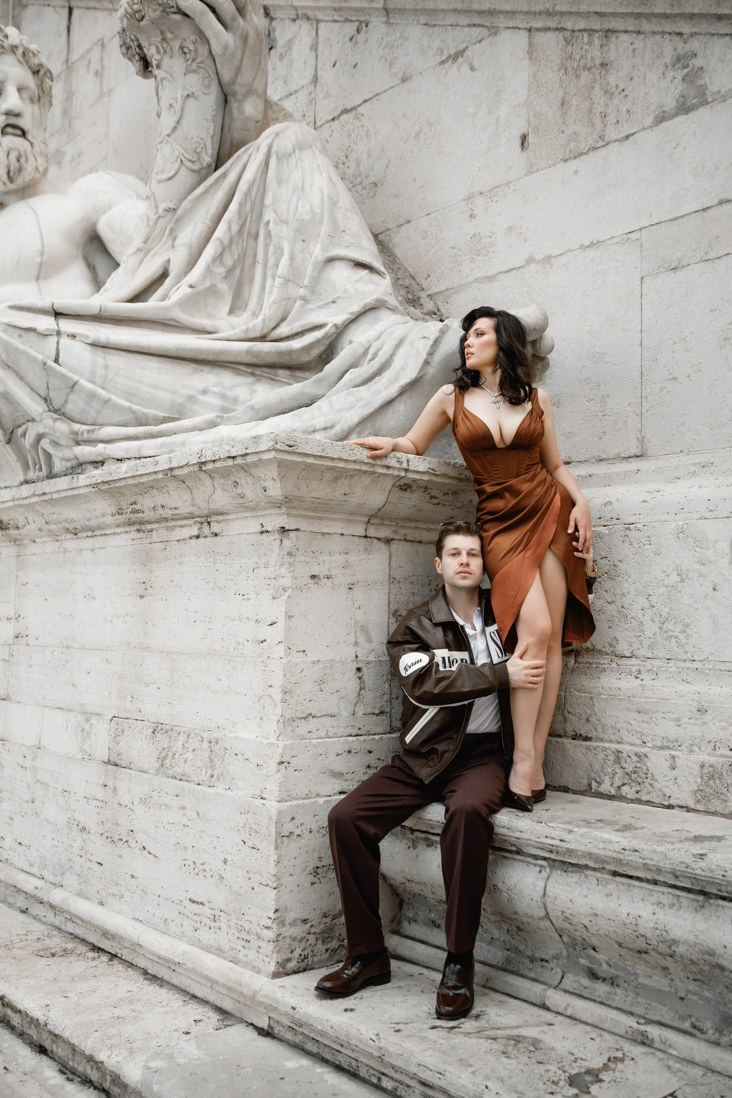 Arina & David. Wedding Photographer Rome Tuscany Como Sicily Puglia Amalfy Italy- Oksana Savenchuk