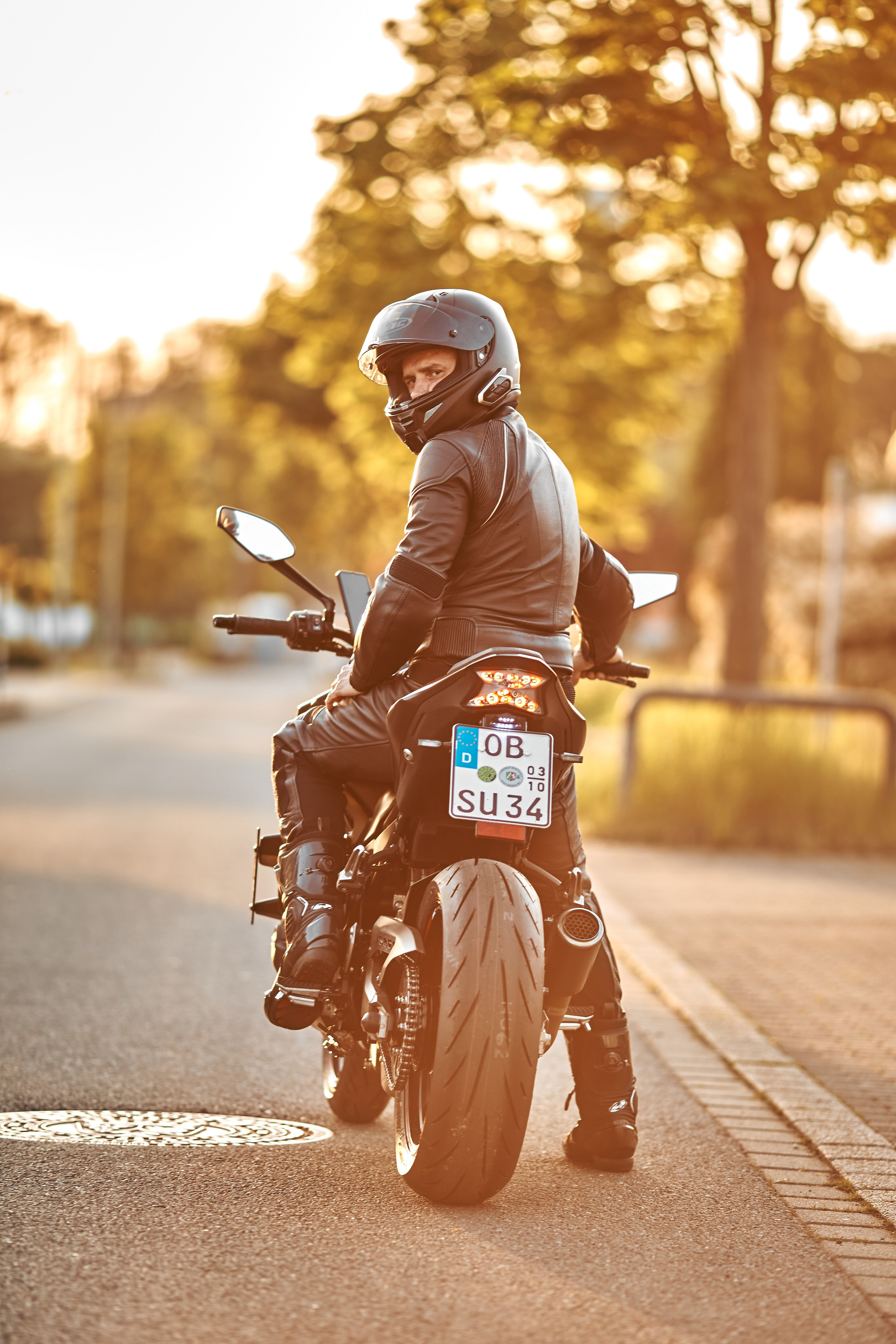 Motorrad-Fotoshooting. Neugeborenen, Kinder, Familie Fotografin Oberhausen NRW Marina Lykov