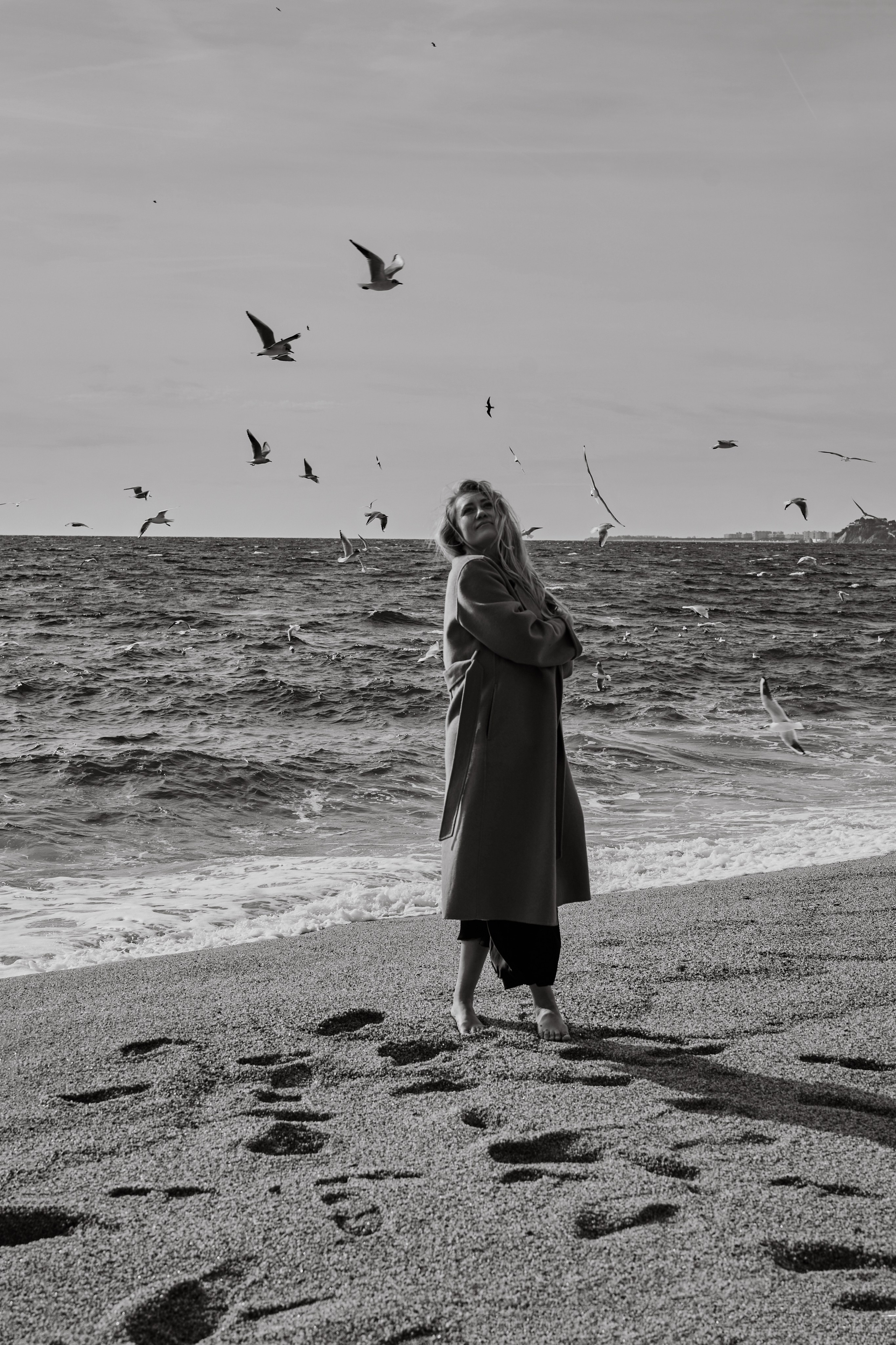 Евгения. Ветер и чайки. Фотограф в Барселоне Жанна Захарченко