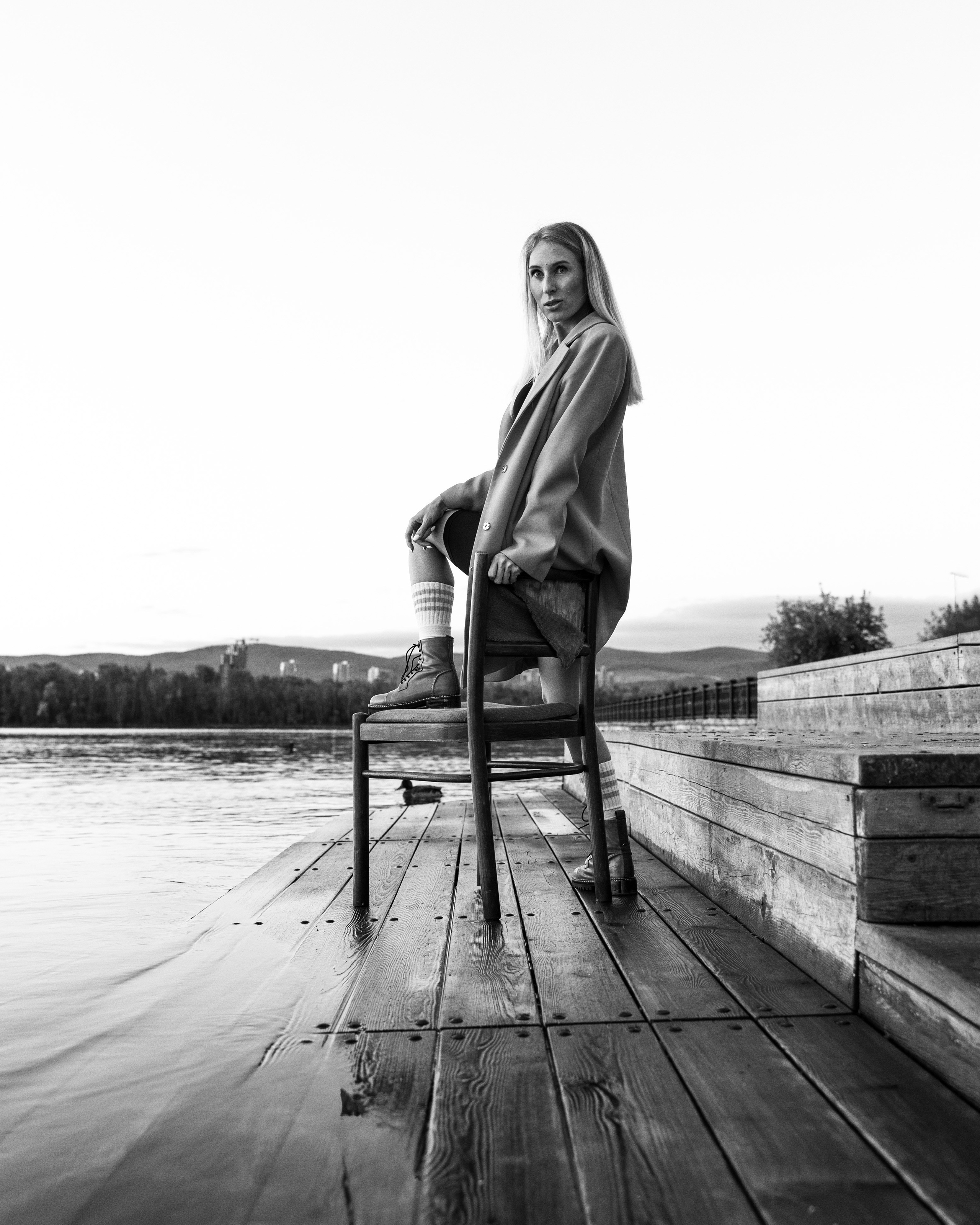 Рассвет. Стул. Фотограф в Барселоне Жанна Захарченко