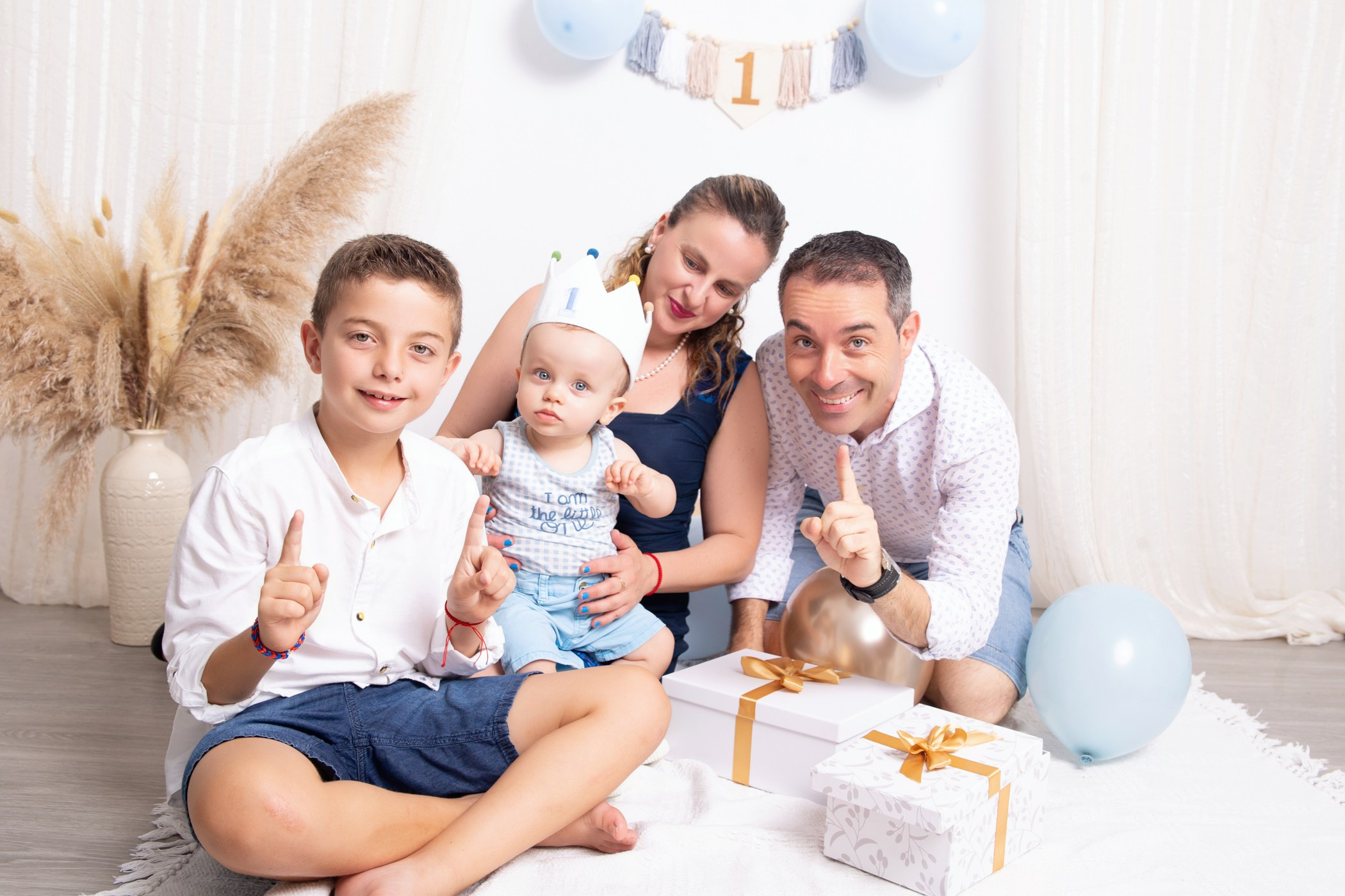 Teo 1 añito. Фотограф в Матаро, Барселона. Евгения Шихина